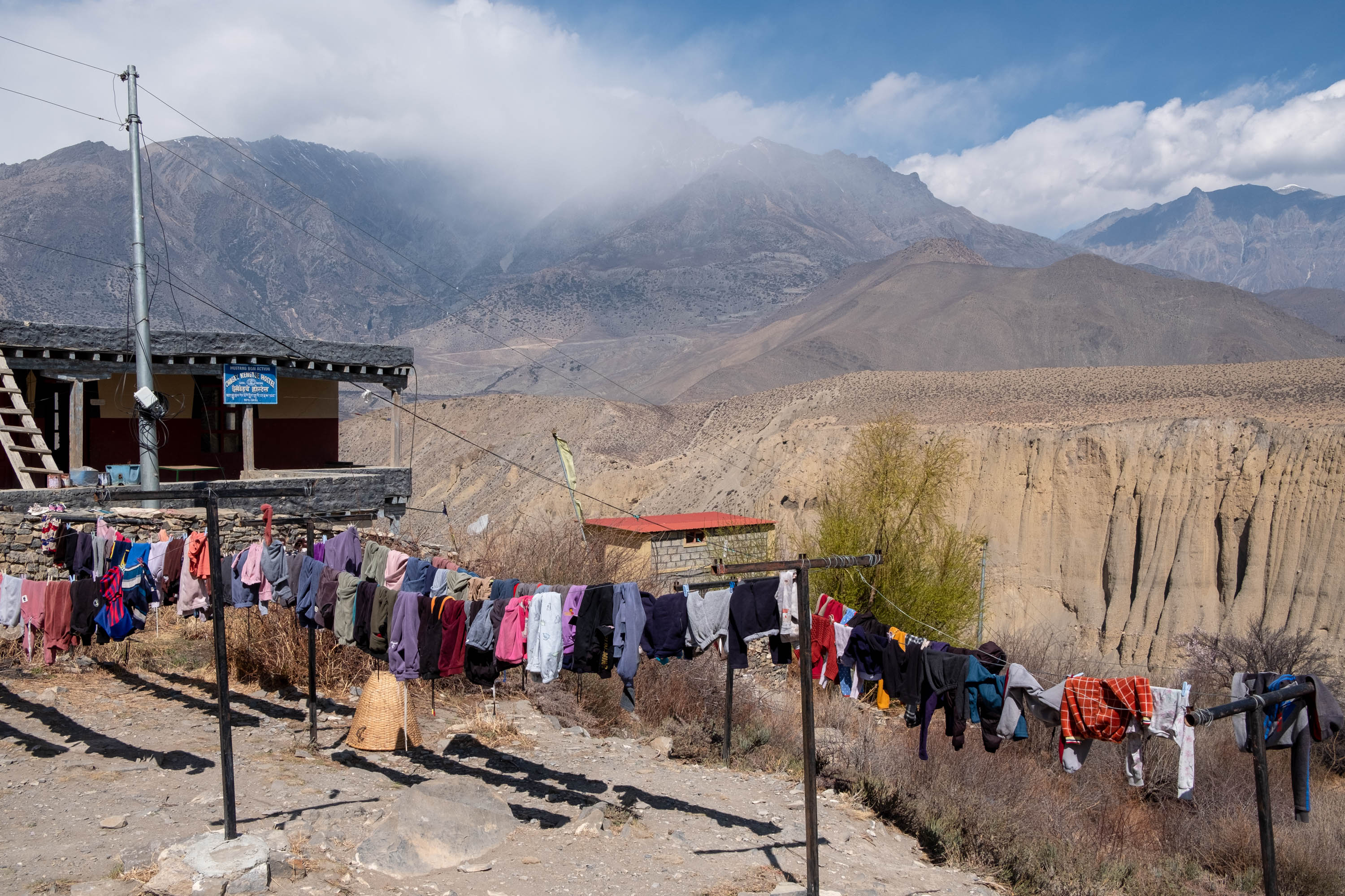 The Chasey Kengtse Hostel, a boarding school for children from Lubra and other remote Bon villages in northwest Nepal [Eileen McDougall/Al Jazeera]
