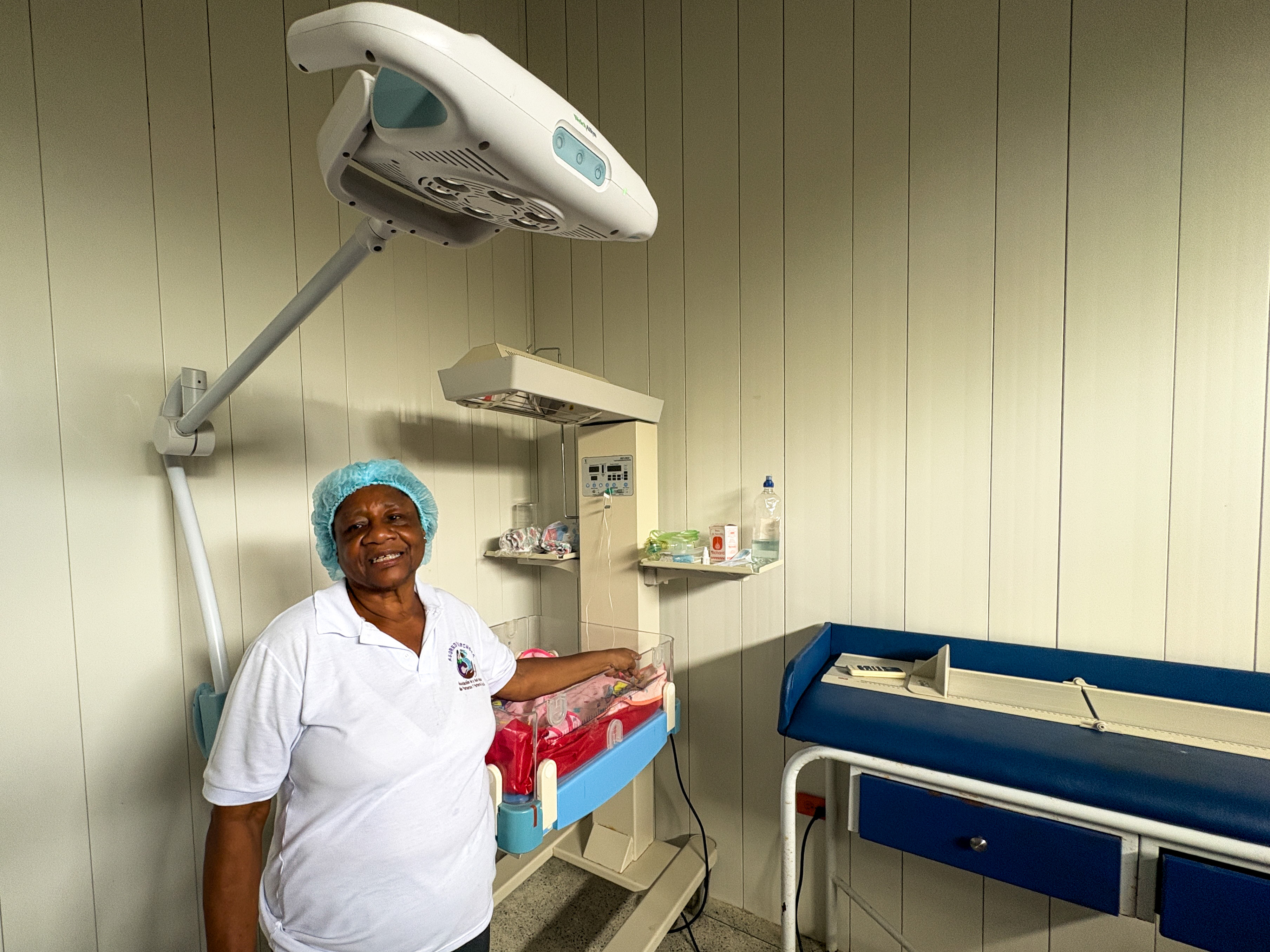 Visitacion Perea works as a nurse in a Yuto healthcare centre