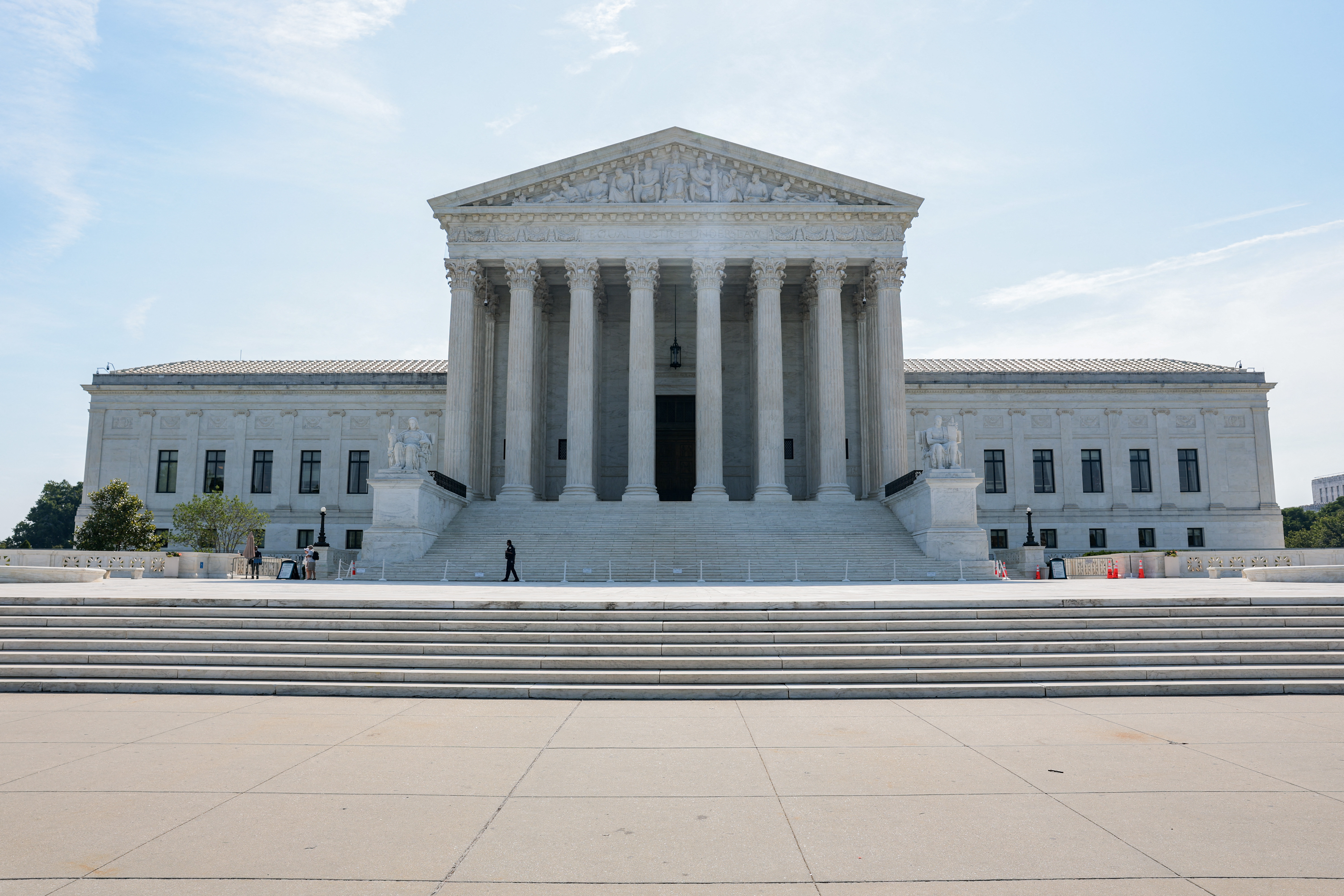 WASHINGTON, DC - JUNE 22: Exterior view of the U.S. Supreme Court Building on June 22, 2026 in Washington, DC. The U.S. Supreme Court Justices are expected to release opinions throughout the week. Anna Moneymaker/Getty Images/AFP (Photo by Anna Moneymaker / GETTY IMAGES NORTH AMERICA / Getty Images via AFP)