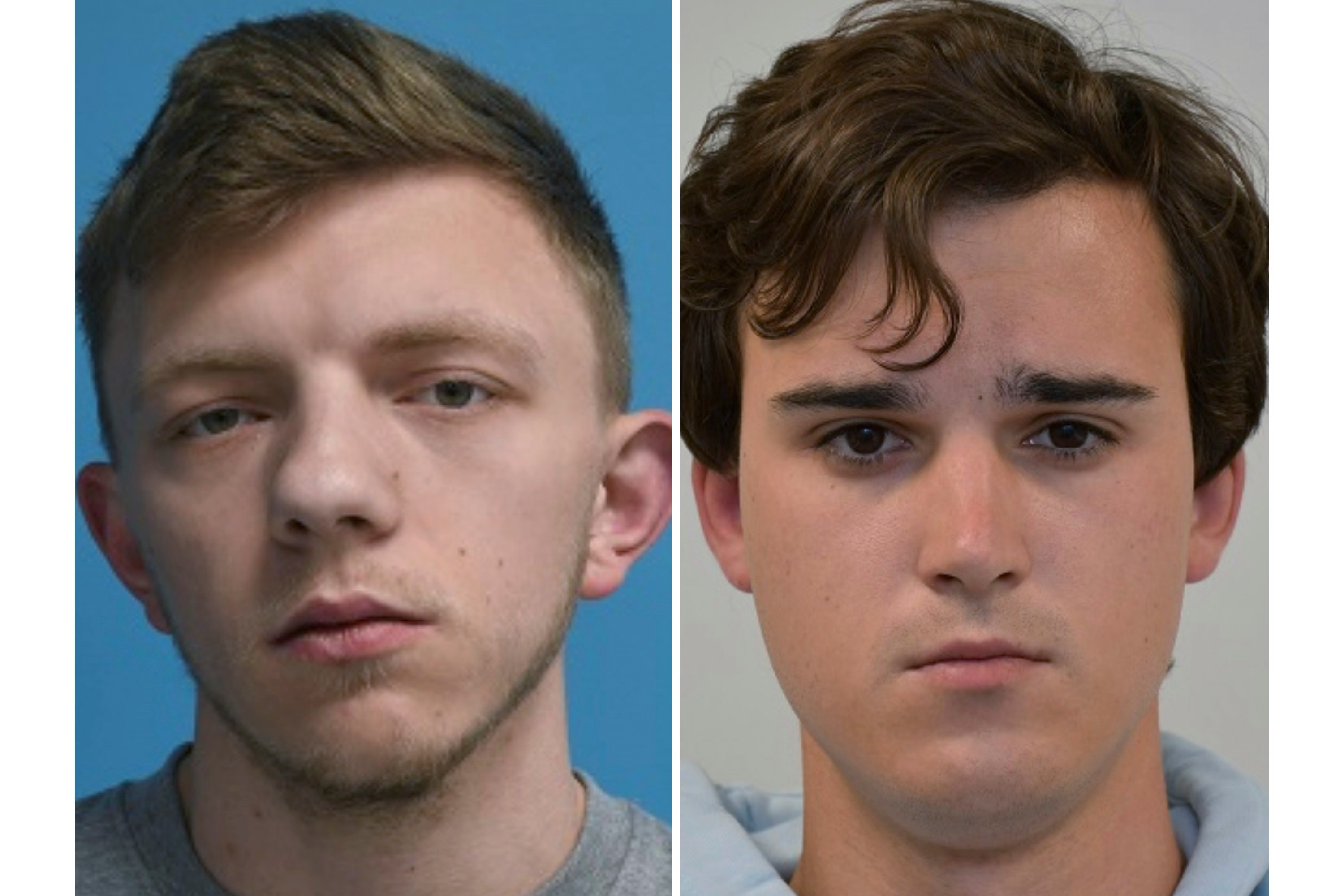 En esta combinación de fotos sin fecha, publicada originalmente el 29 de abril de 2025 por la Policía Metropolitana de Londres aparecen Roman Lavrynovych, izquierda, y Stanislav Carpiuc. (Policía Metropolitana/PA vía AP)