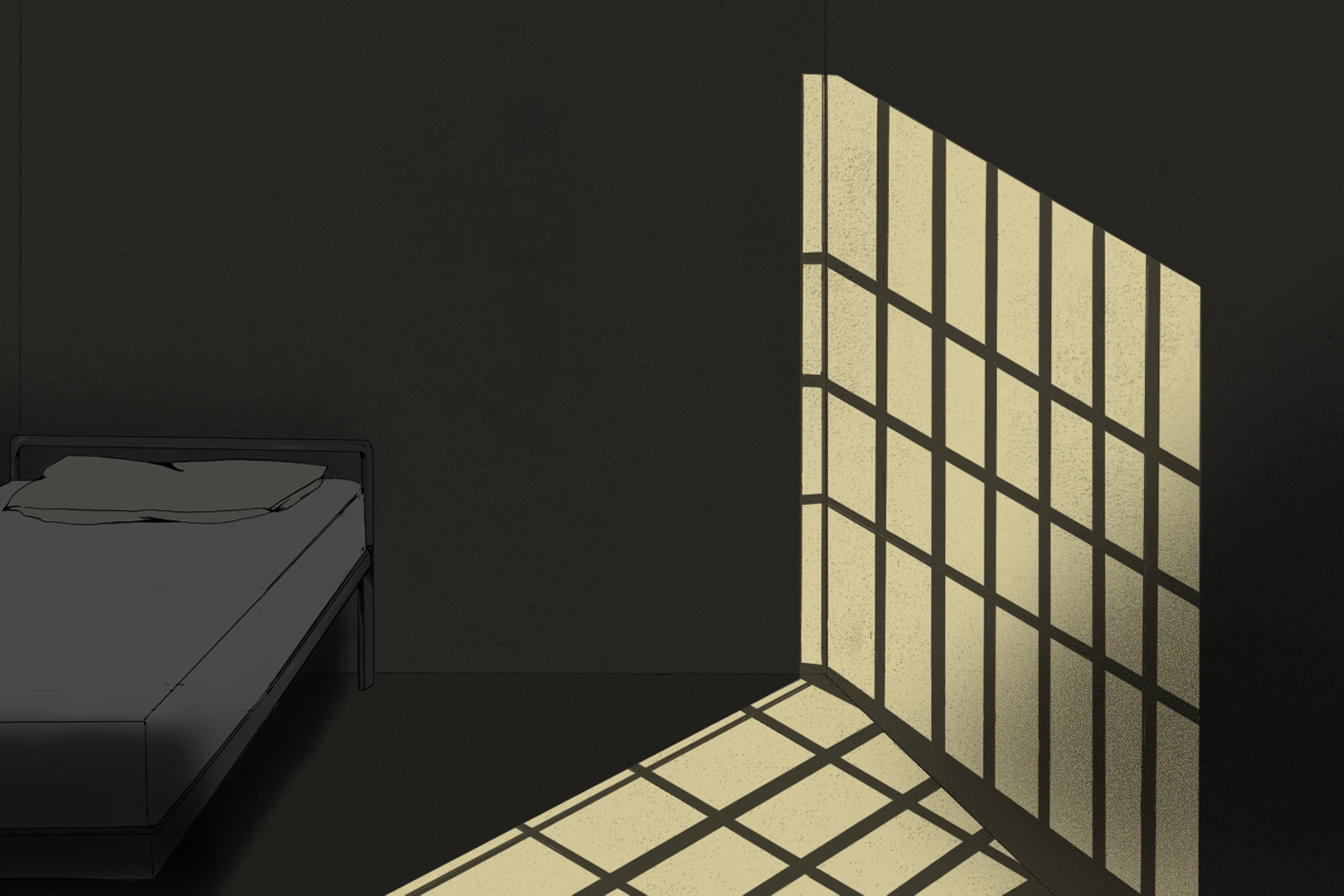 A empty cell is the haunting reminder of lives lost at New Jersey State Prison [Jawaher Al-Naimi/Al Jazeera]