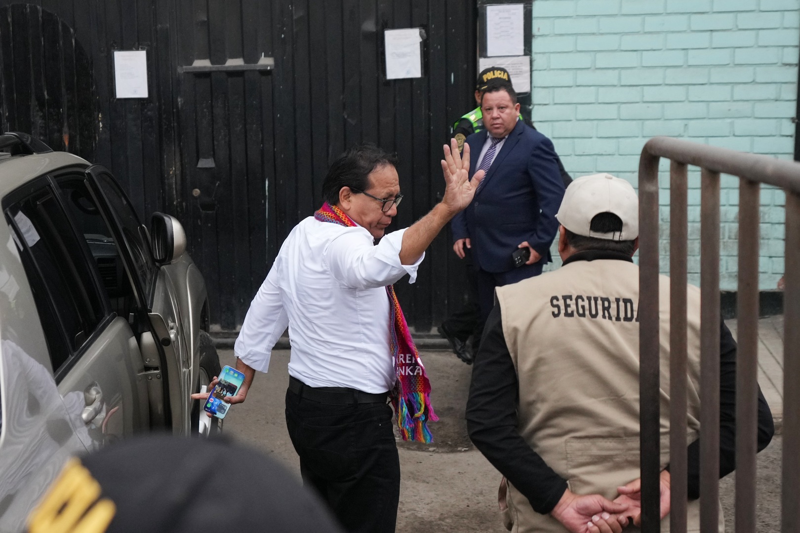 Peru's Sanchez visits jailed ex-president as votes are counted