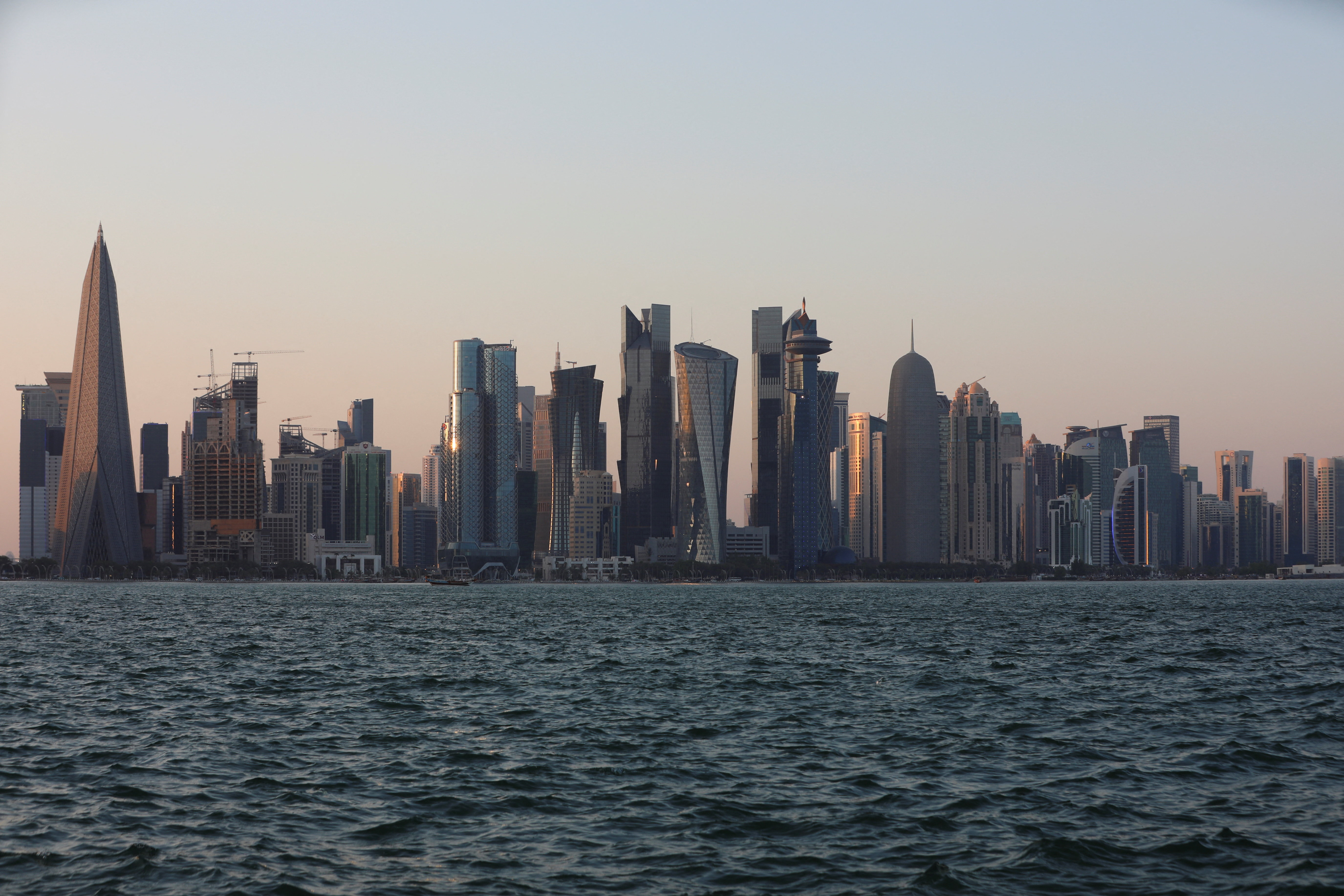 A general view of the Doha skyline, Qatar, June 29, 2026. REUTERS/Bassam Masoud