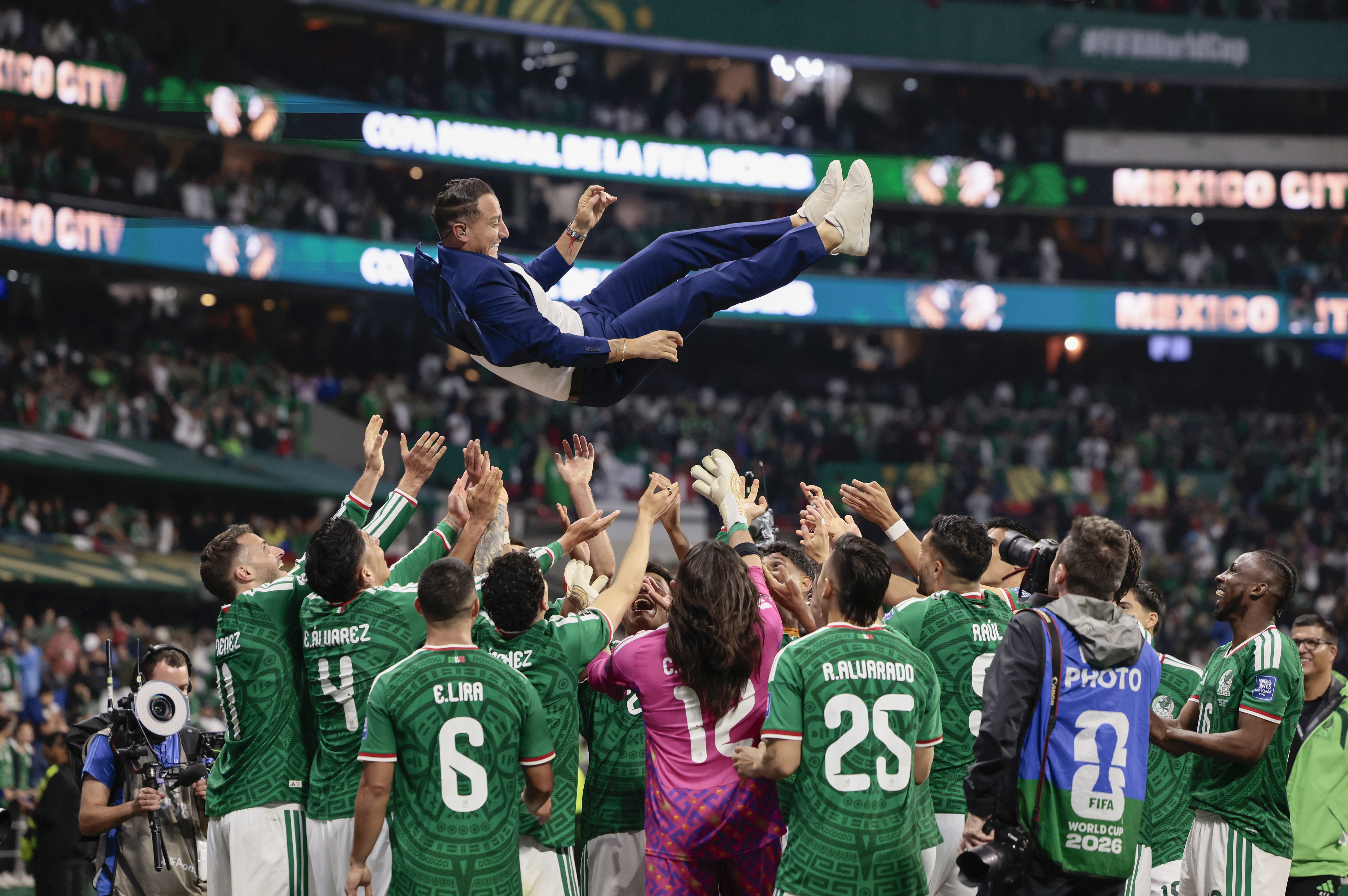 Mexico celebrates historic world cup victory
