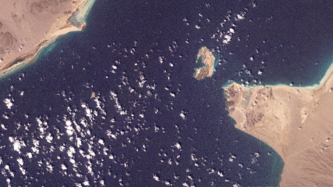 A satellite image shows Bab al-Mandab Strait off the coast of Yemen, February 27, 2026. 2026 Planet Labs PBC/Handout via REUTERS THIS IMAGE HAS BEEN SUPPLIED BY A THIRD PARTY. MANDATORY CREDIT. BEST QUALITY AVAILABLE.