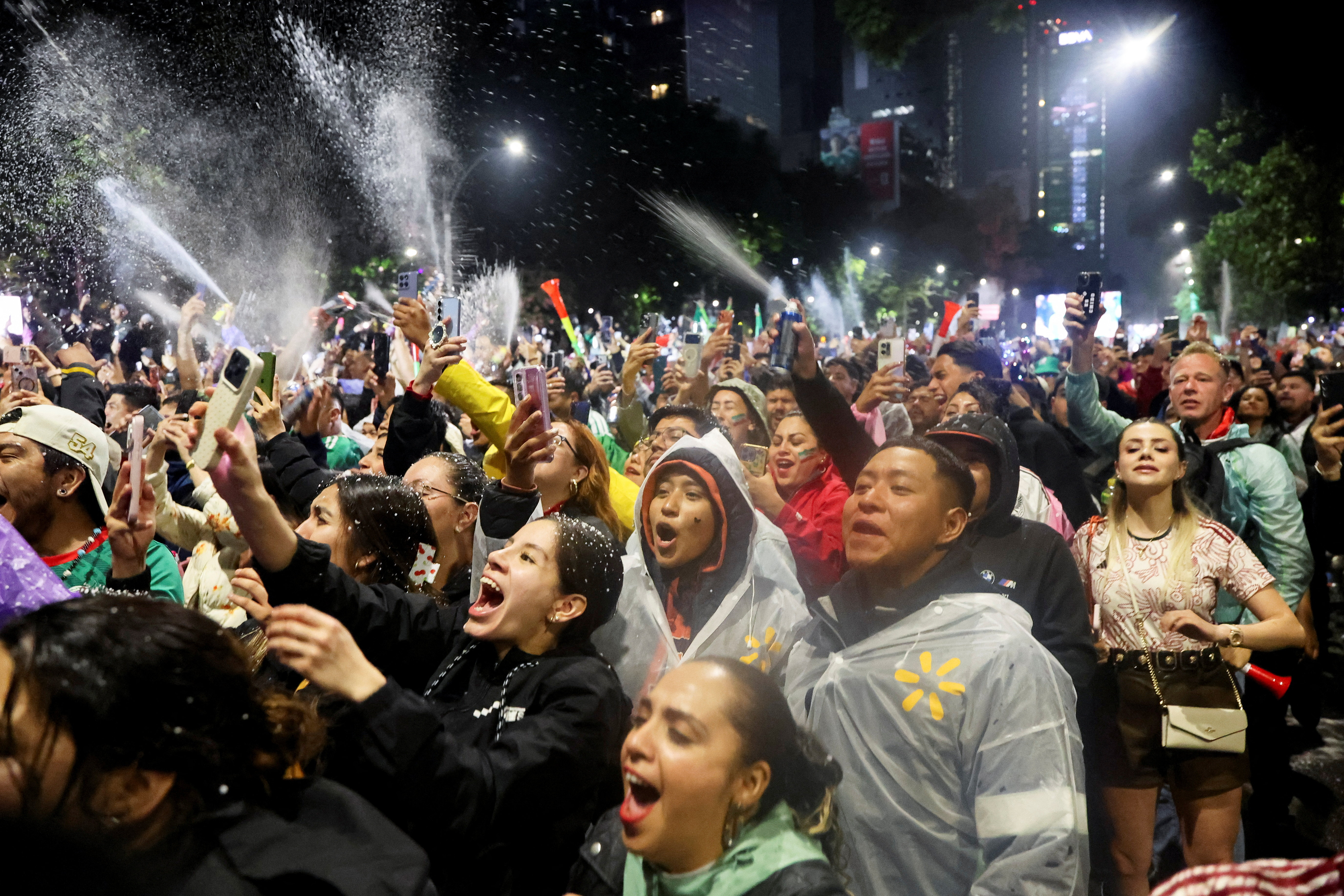 Mexico celebrates historic world cup victory