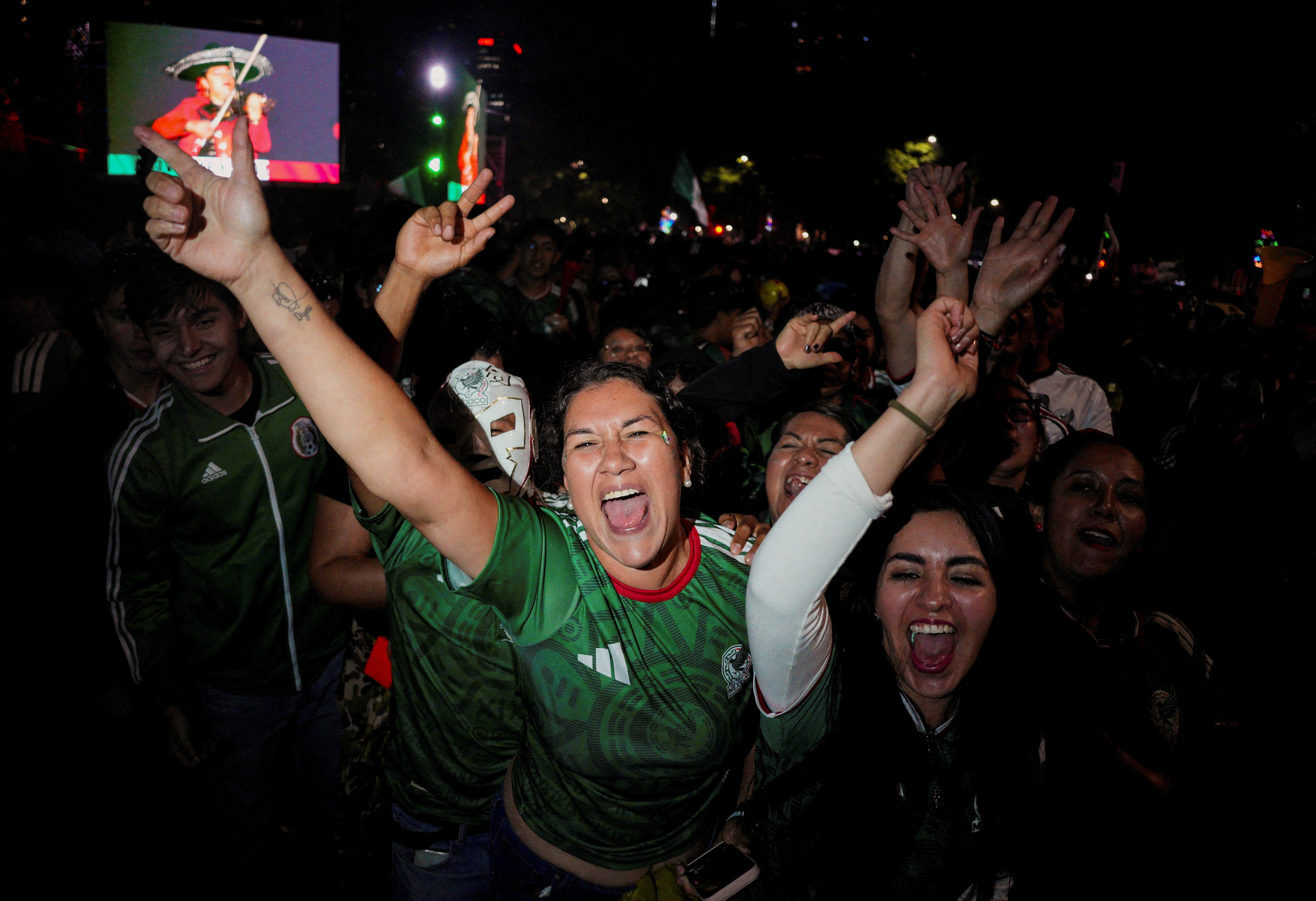 Mexico celebrates historic world cup victory