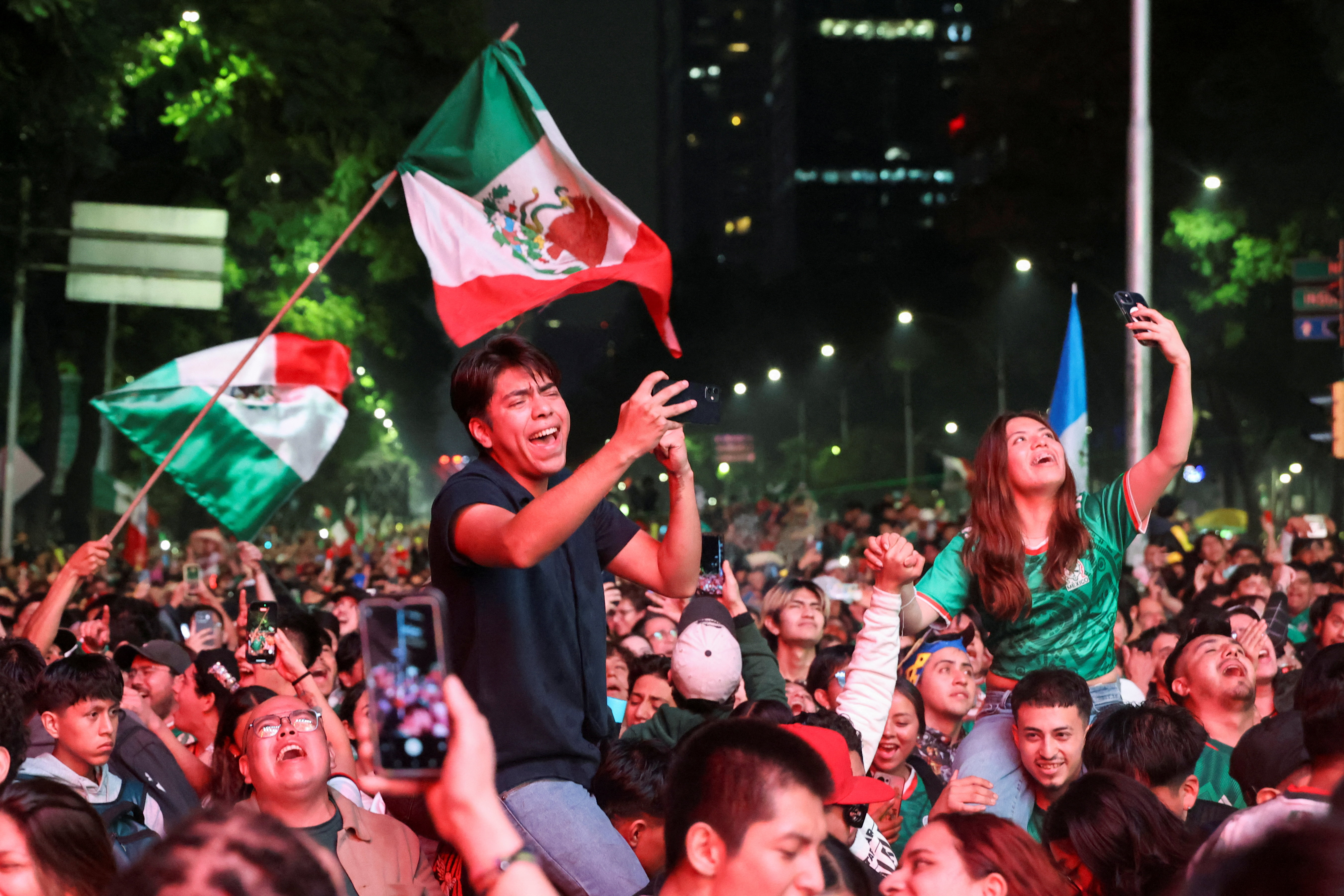Mexico celebrates historic world cup victory