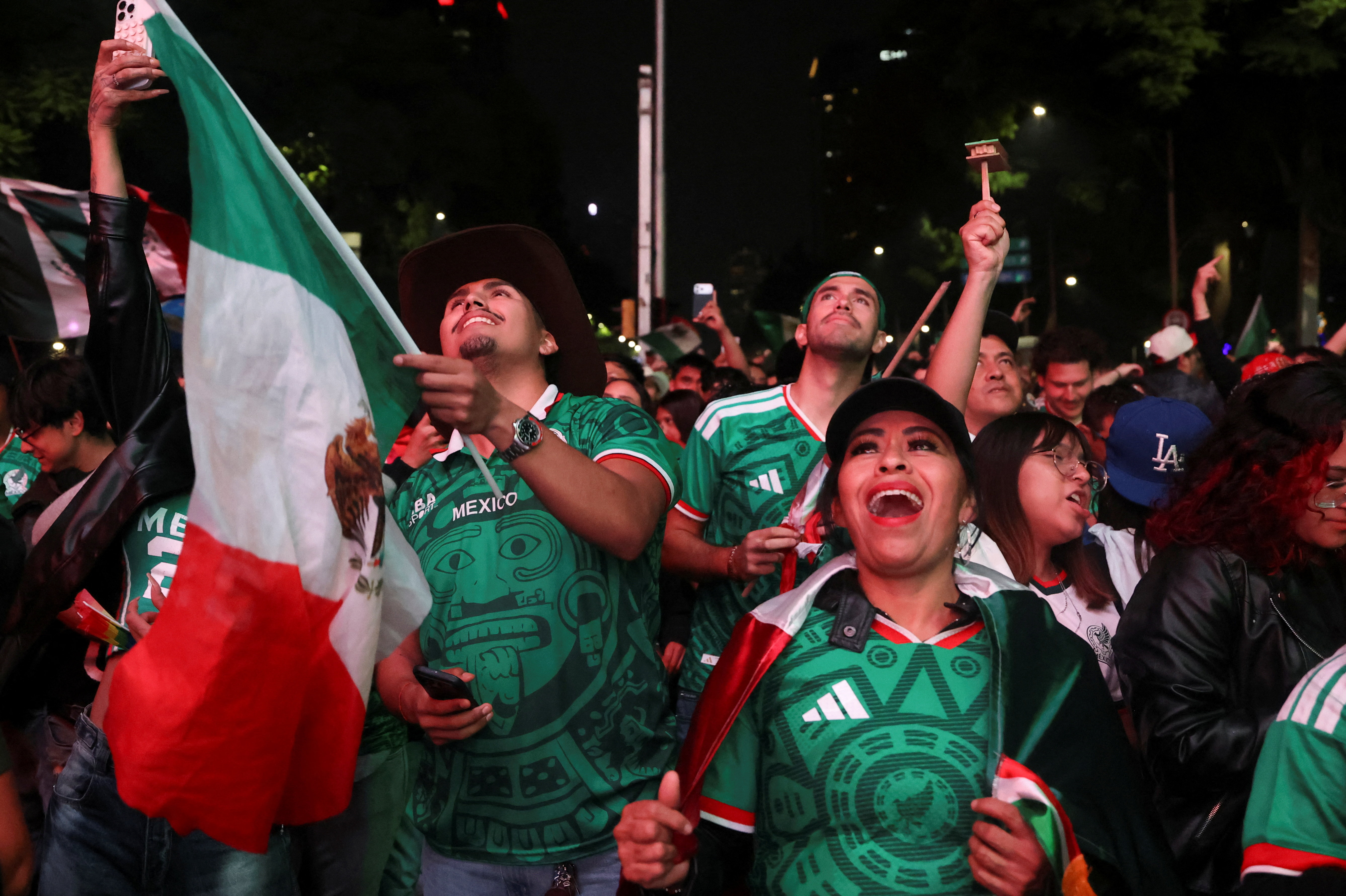 Mexico celebrates historic world cup victory