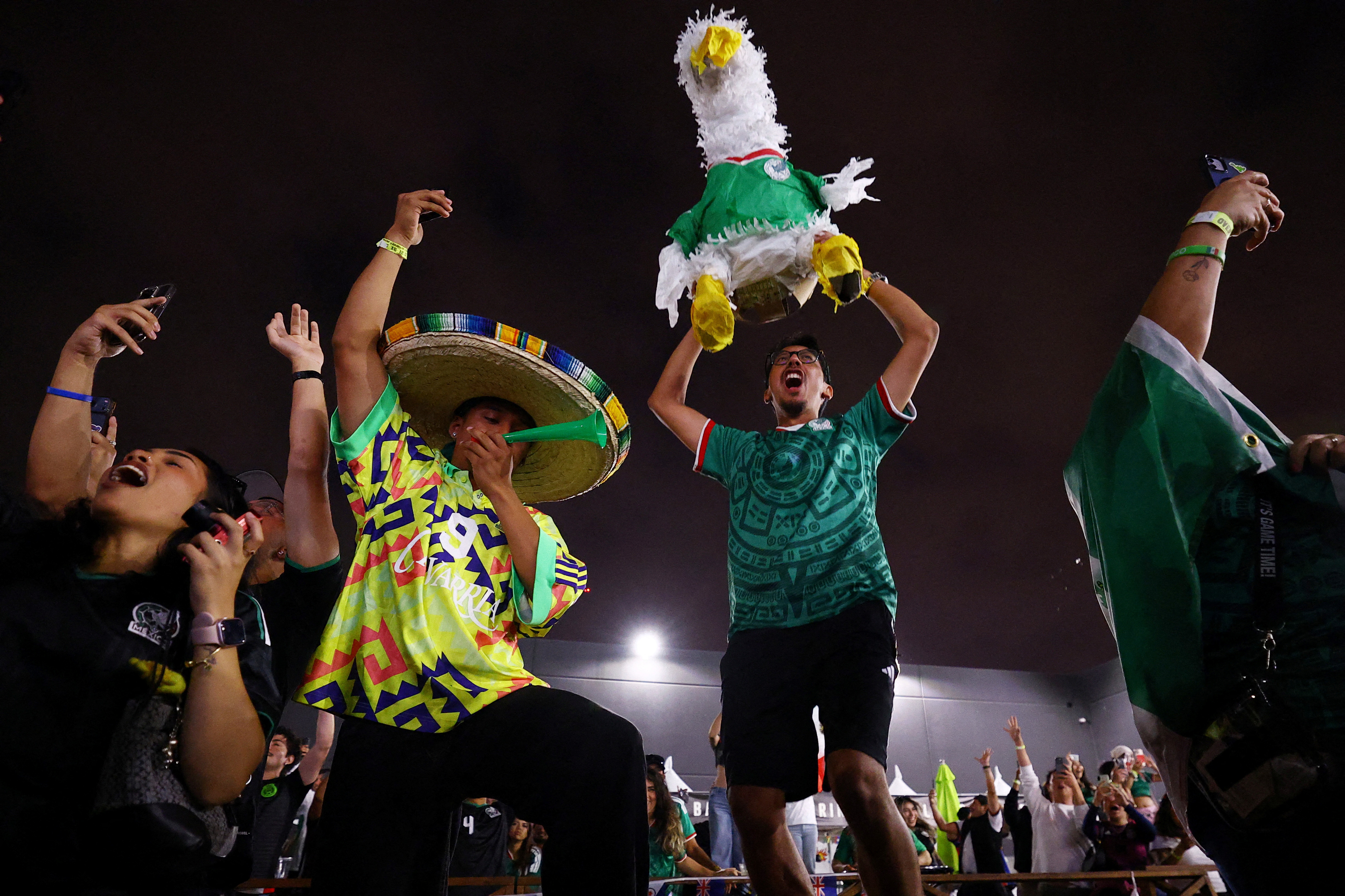 Mexico celebrates historic world cup victory