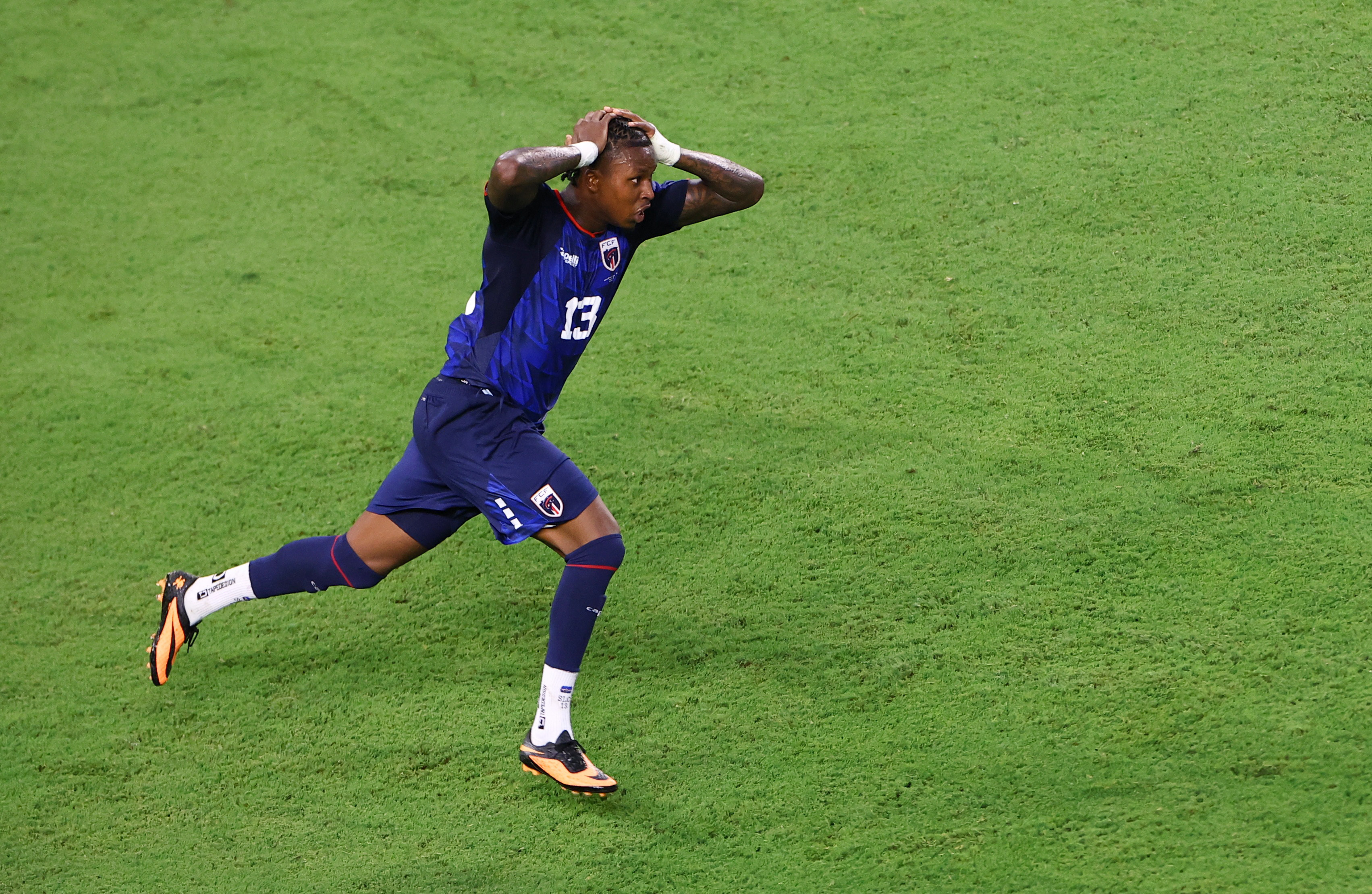 Cape Verde’s Sidny Lopes scored one of the best goals of the tournament against Argentina