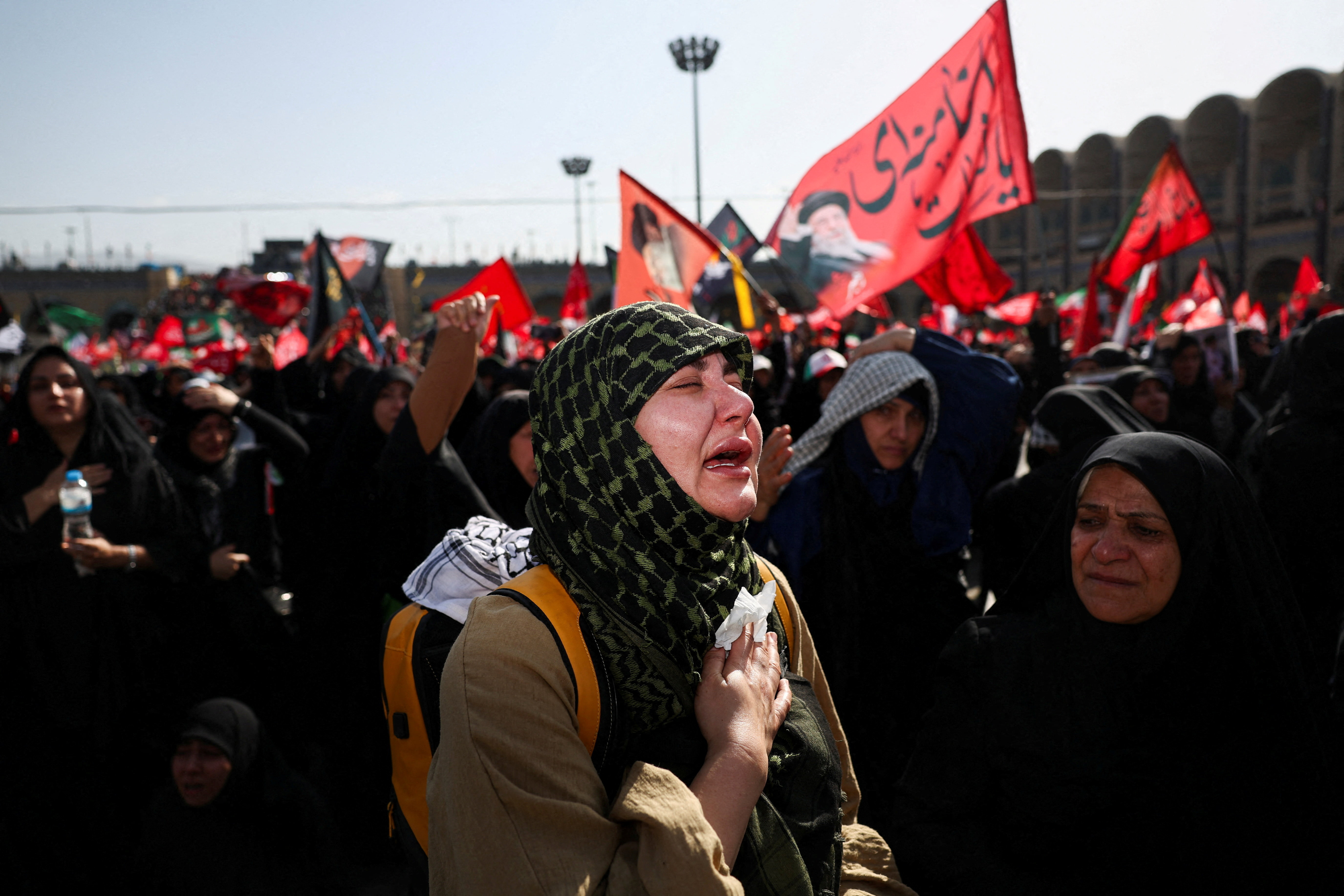 Millions mourn Khamenei in Tehran amid historic funeral procession