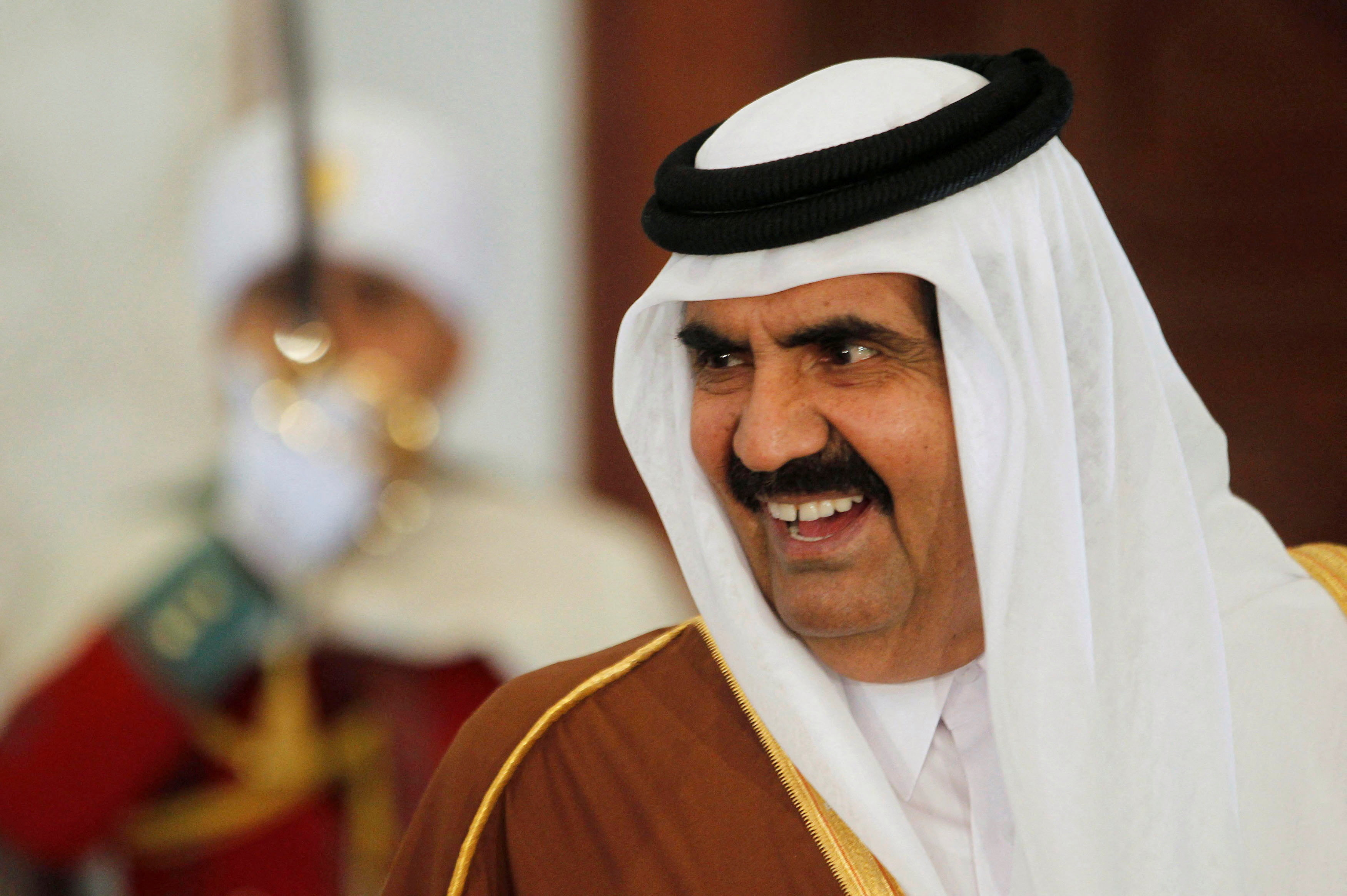 Qatar's Emir Hamad bin Khalifa al-Thani