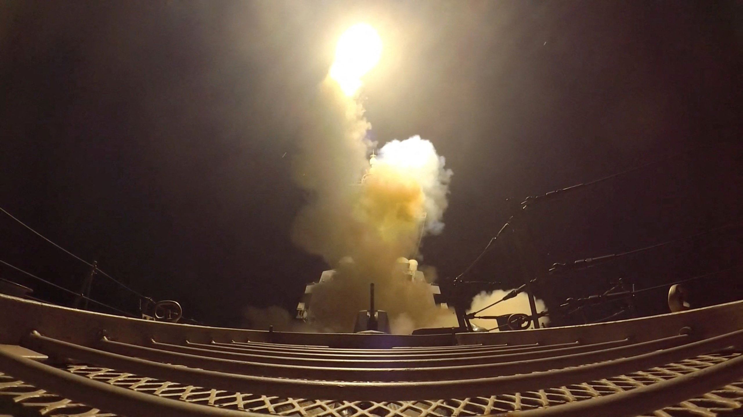 A projectile is fired during what the U.S. Central Command (CENTCOM) said were strikes on Iran, in this screen grab taken from a handout video released on July 12, 2026. U.S. Central Command/Handout via REUTERS THIS IMAGE HAS BEEN SUPPLIED BY A THIRD PARTY. MANDATORY CREDIT. VERIFICATION: - Reuters was not able to independently verify the location and the date when the video was filmed. - No earlier version of the video found posted online before July 12.
