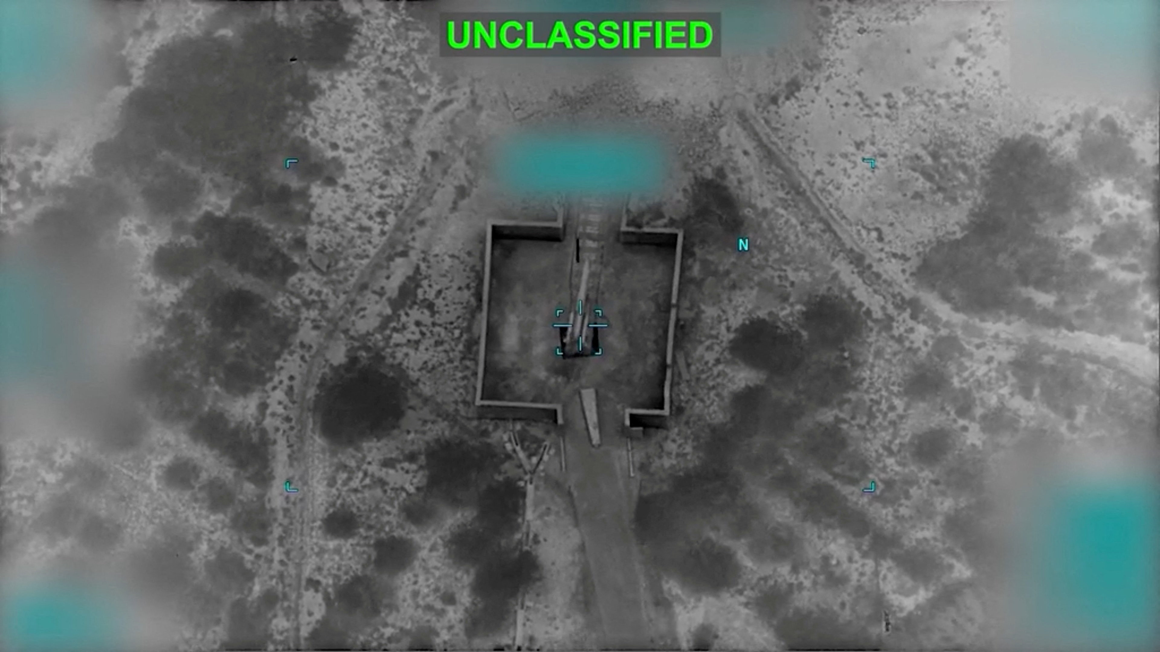 A projectile falls at an unknown location during what the US military’s Central Command said on July 11, 2026, were strikes on Iranian military targets