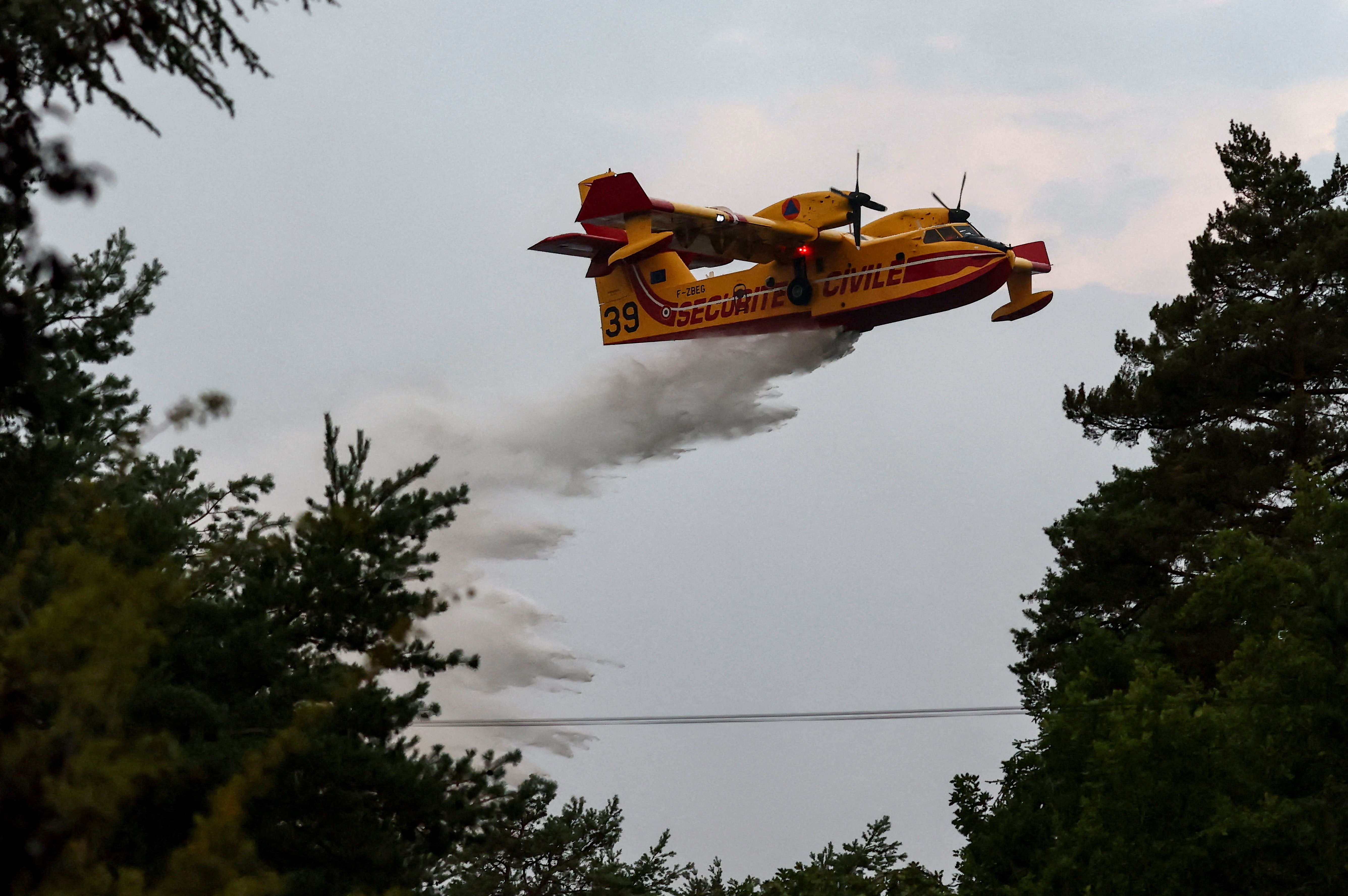 France wildfire