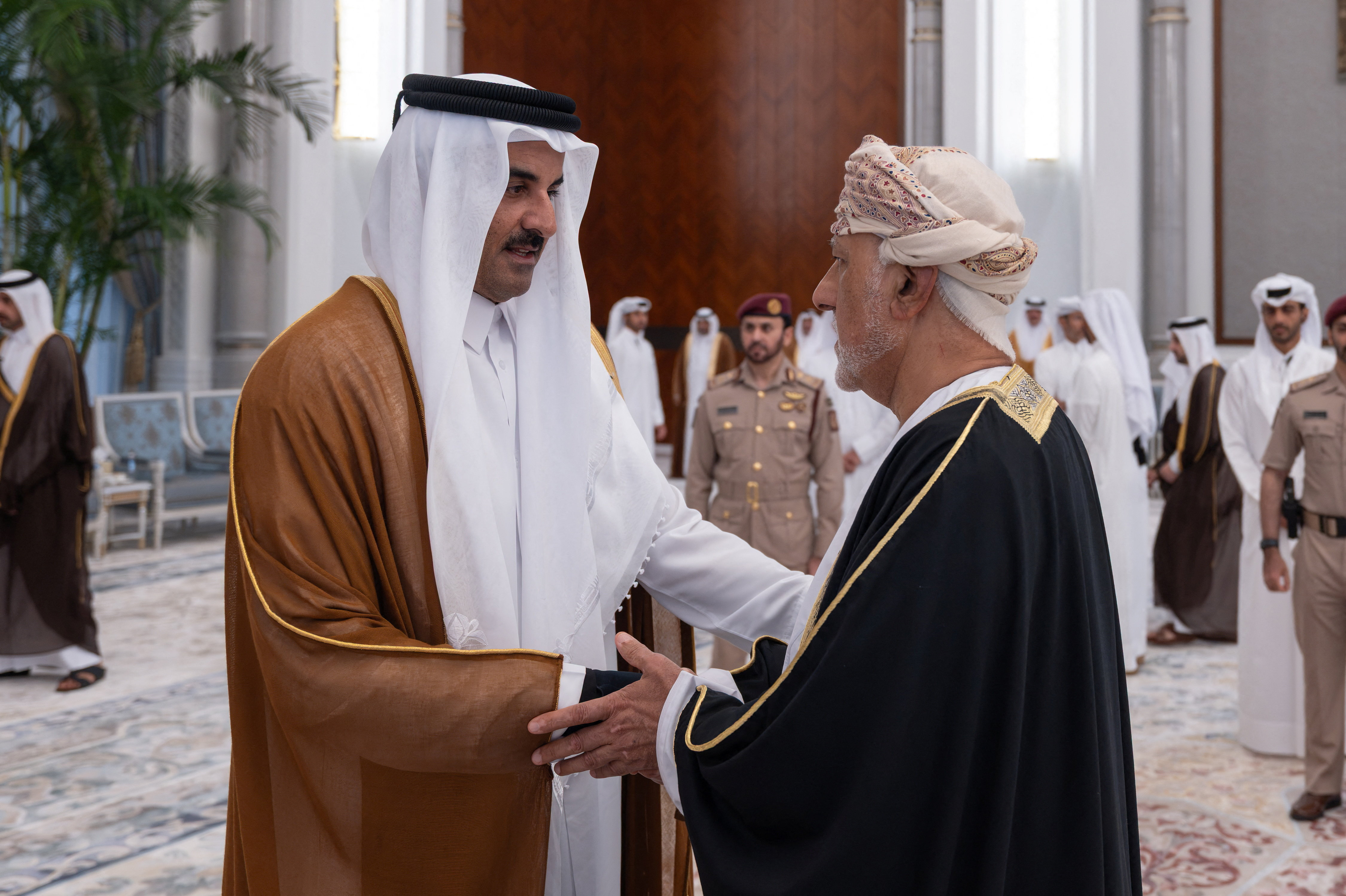Oman’s Deputy PM Shihab bin Tarik Al Said meets Sheikh Tamim
