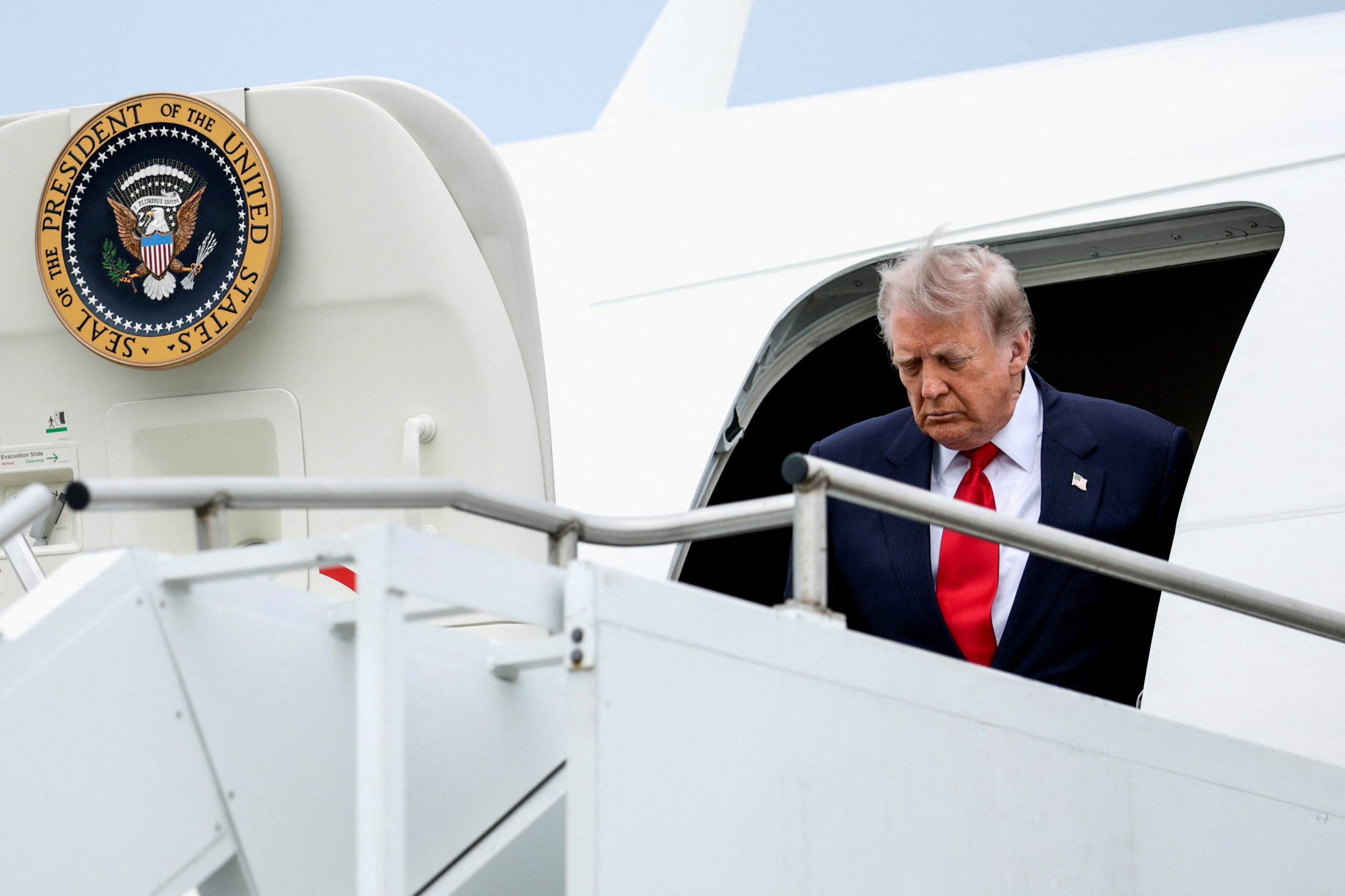 President Trump used a press conference on board Air Force One on Monday to push back against Israeli concerns over the potential sale of fighter jets to Turkiye, telling reporters, ‘Nobody tells me what we should be selling’ [Evan Vucci/Reuters] Burnt bridges