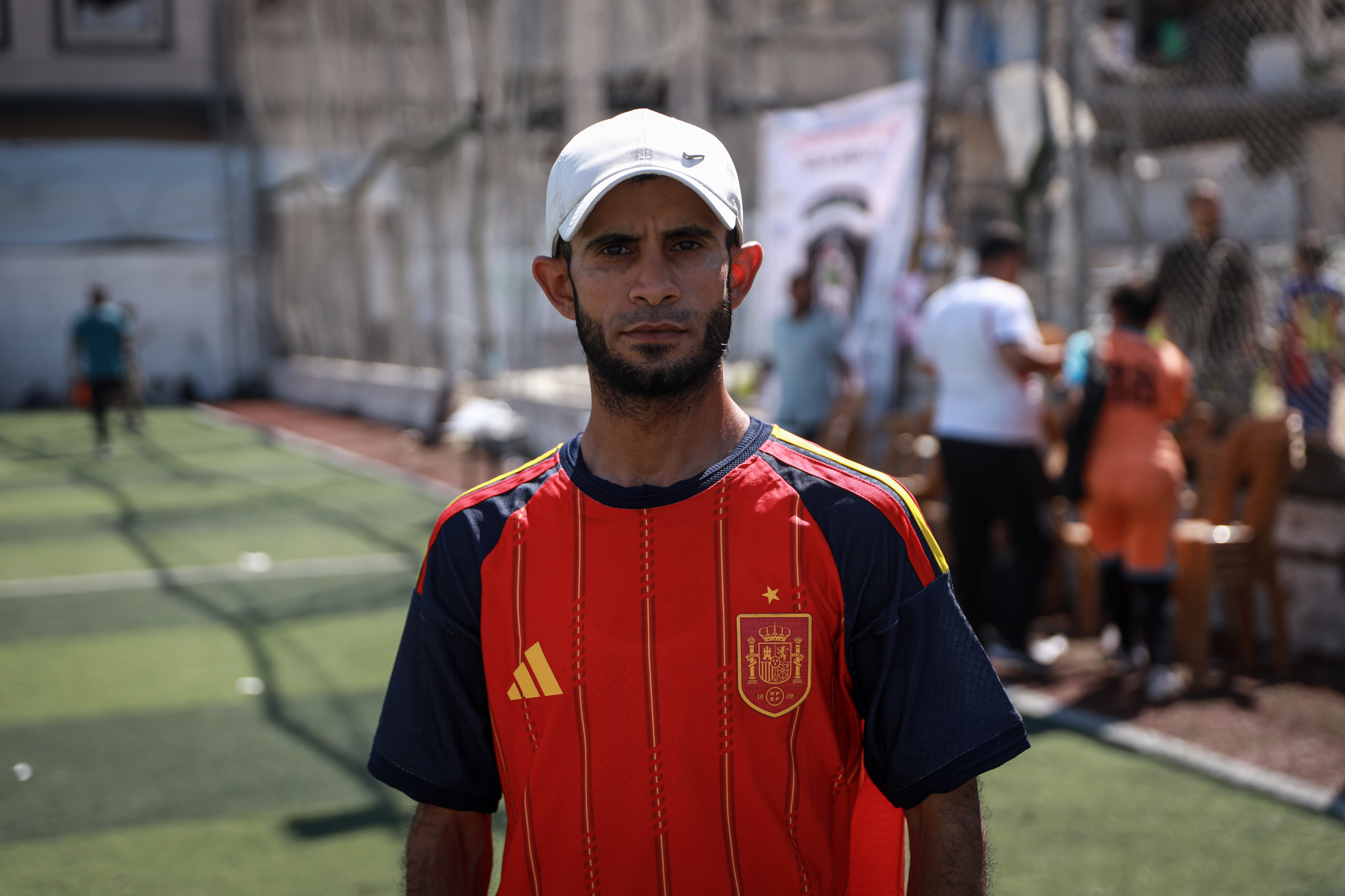 Hatem al-Maghribi praises teams that have spoken out in support of Palestine and highlighted the suffering in Gaza, including Spain and Egypt