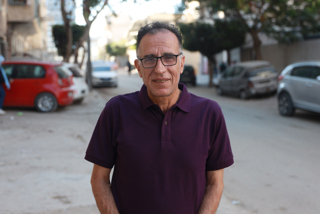 Mustafa Ibrahim, a political analyst, says people have lost trust in Hamas and other Palestinian factions, as they see no changes in their favor and continue to suffer [Abdelhakim Abu Riash/ Al Jazeera]