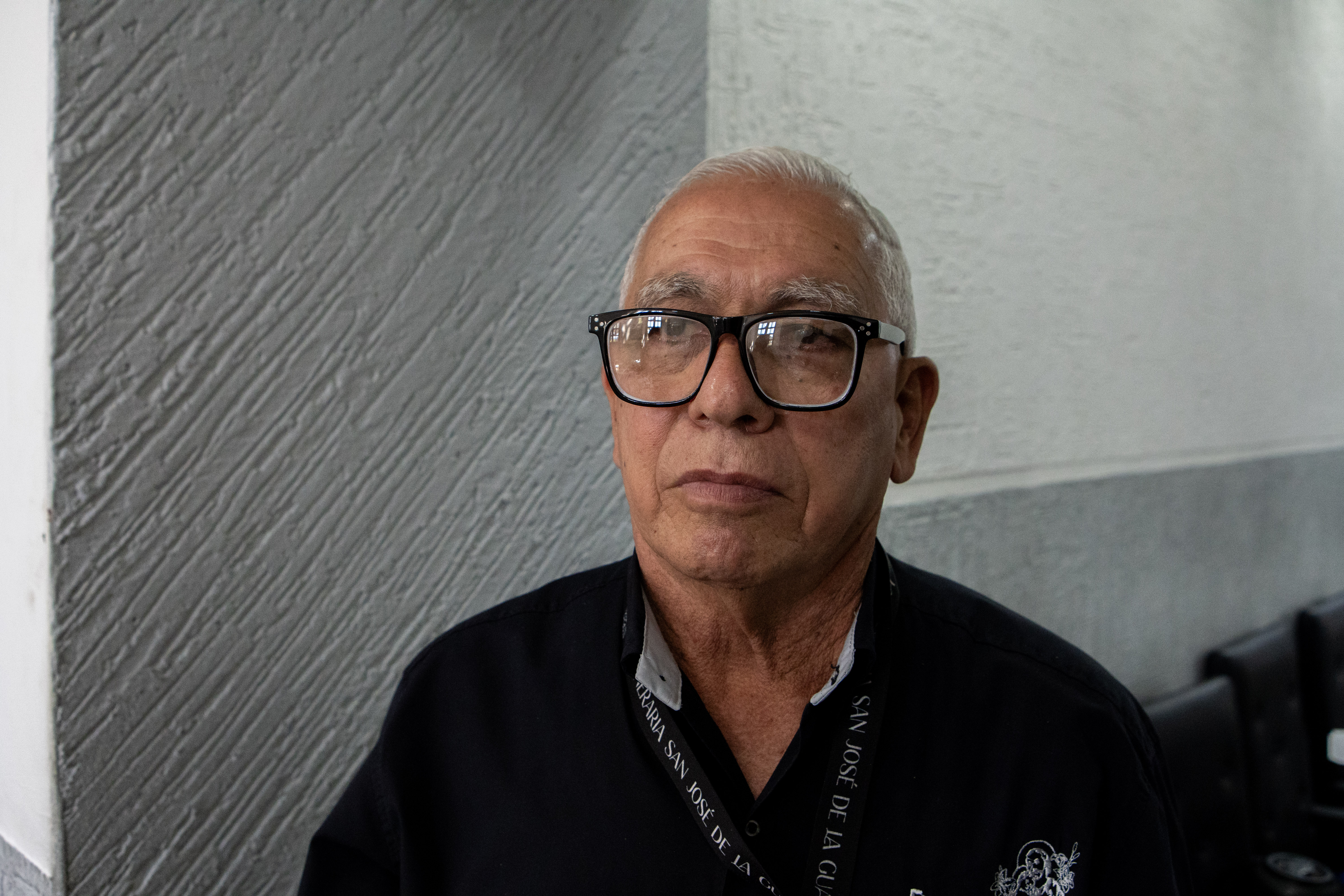 Santiago Rodriguez, a funeral parlour worker, fears some families may never receive closure