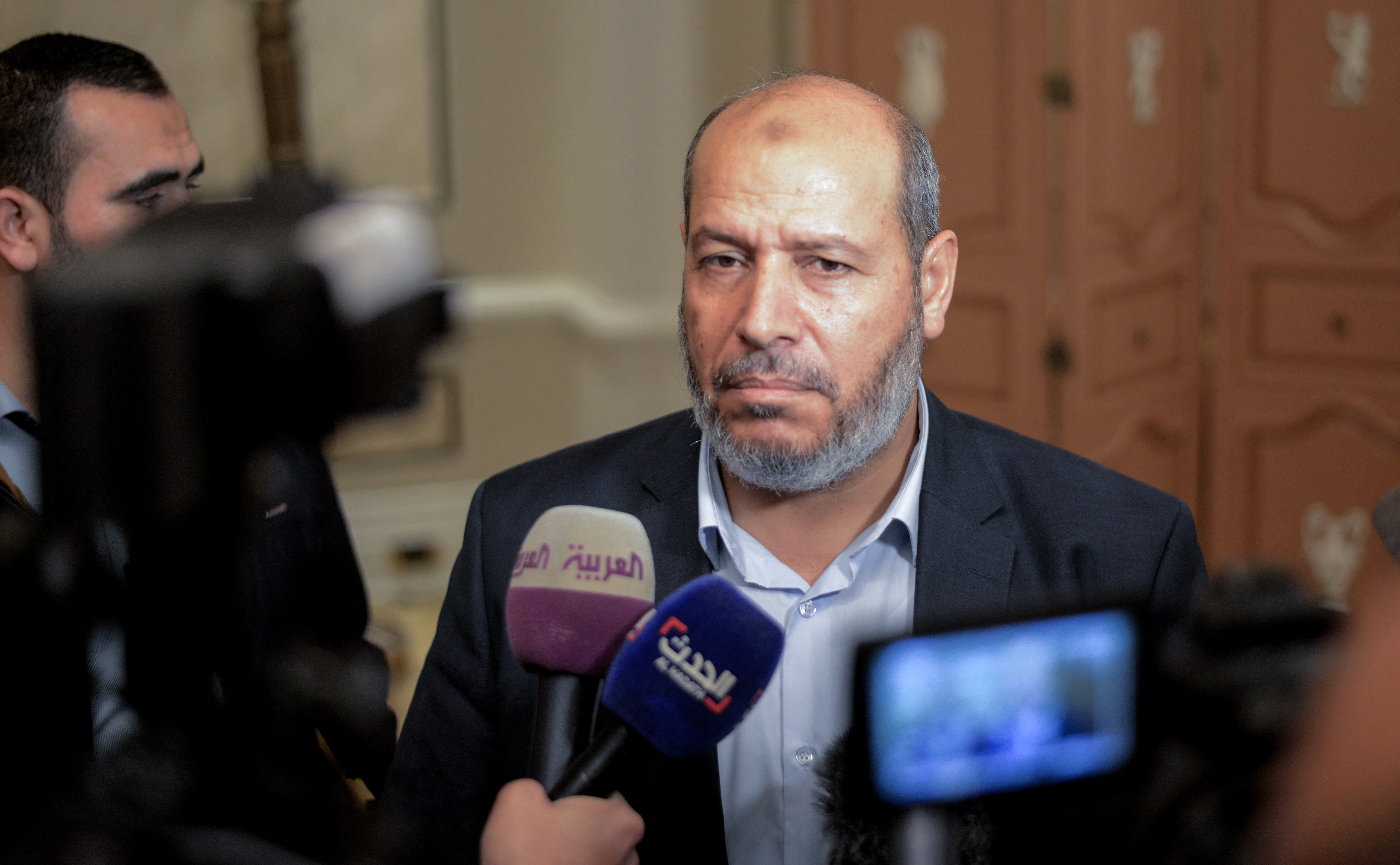 The new leader of Hamas, Khalil al-Hayya [Mohamed El Shahed/AFP]