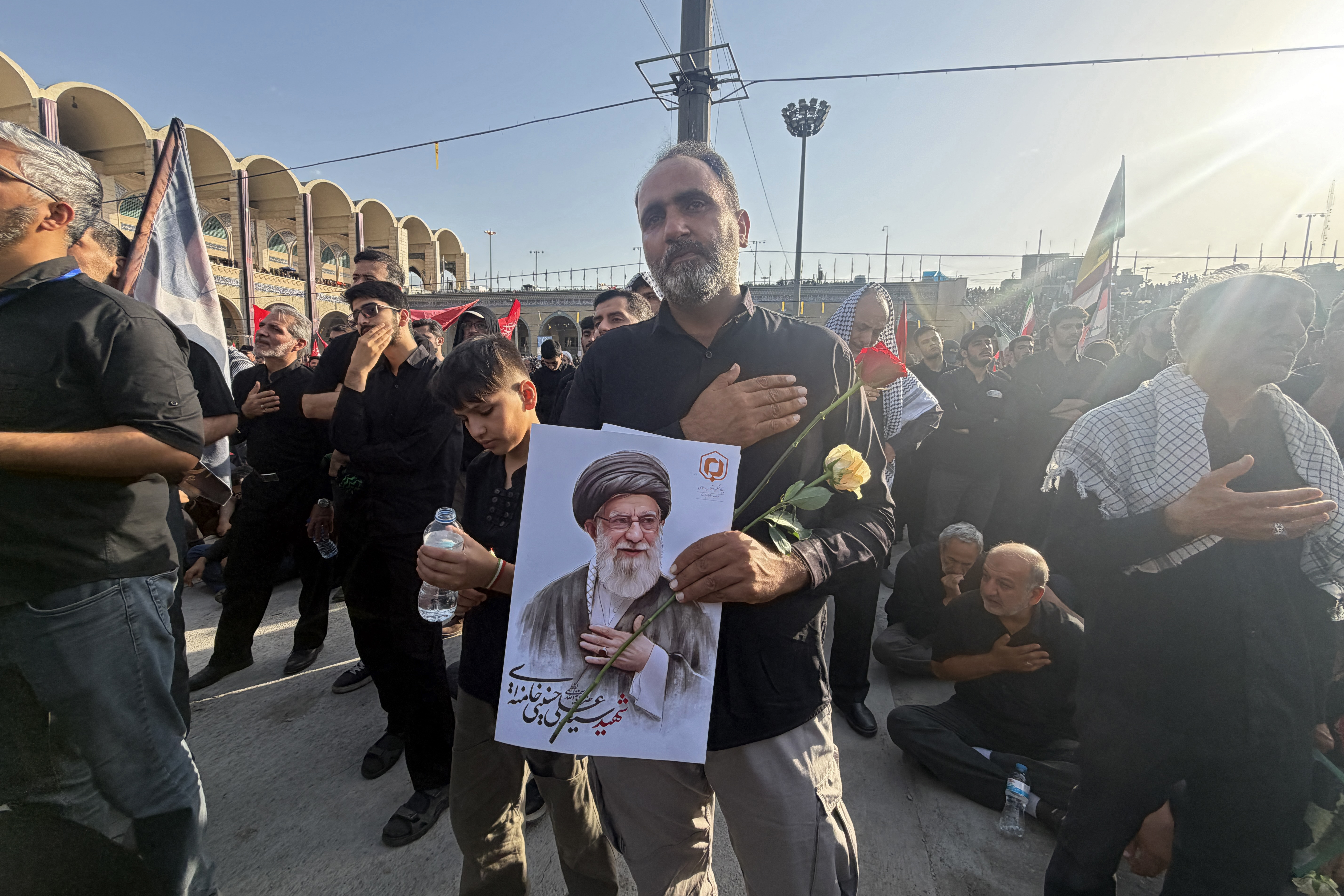 Millions mourn Khamenei in Tehran amid historic funeral procession