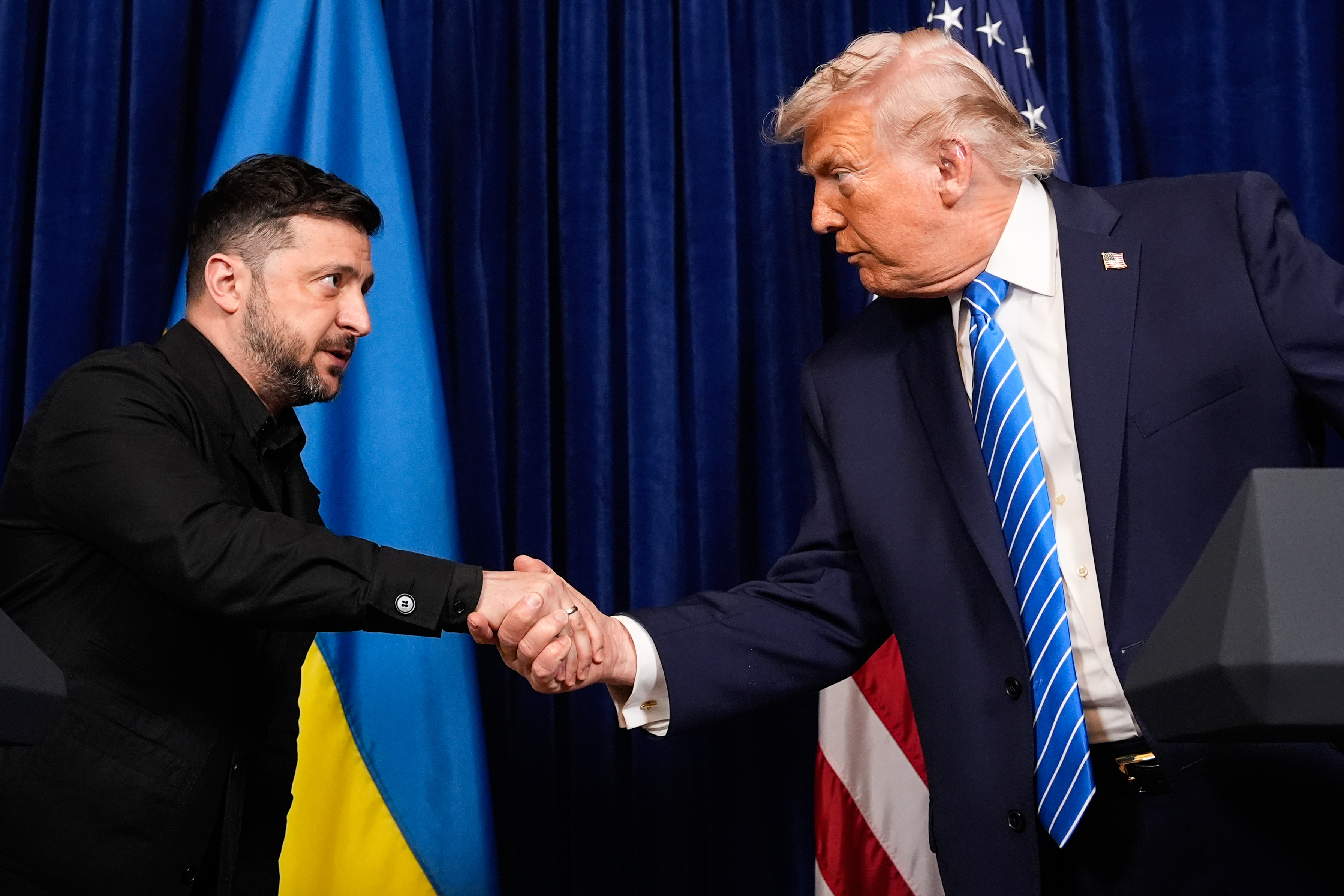 Relations between Trump and Zelenskyy have improved in recent months