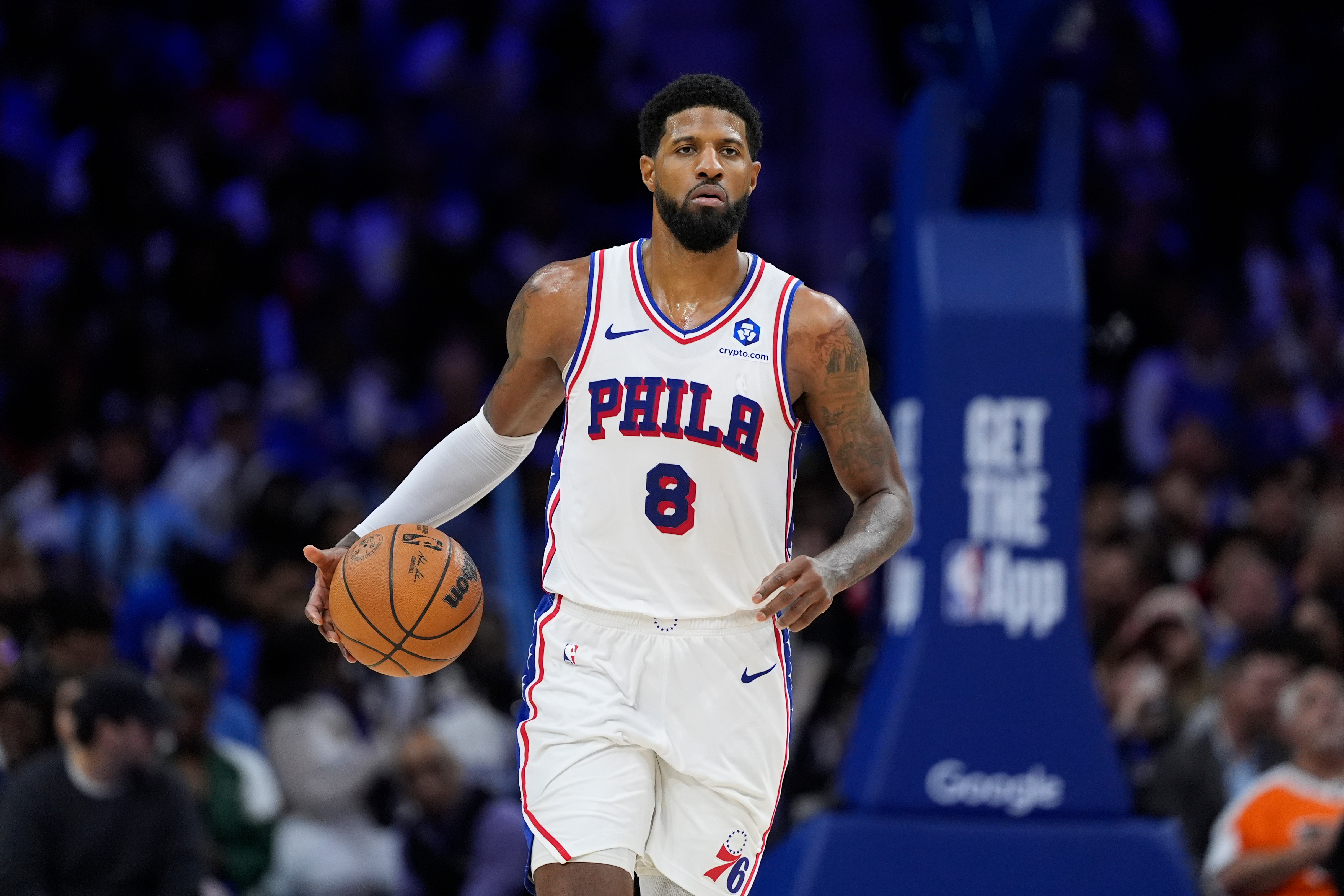 Former All-Star forward Paul George endured two disappointing seasons at the Philadelphia 76ers
