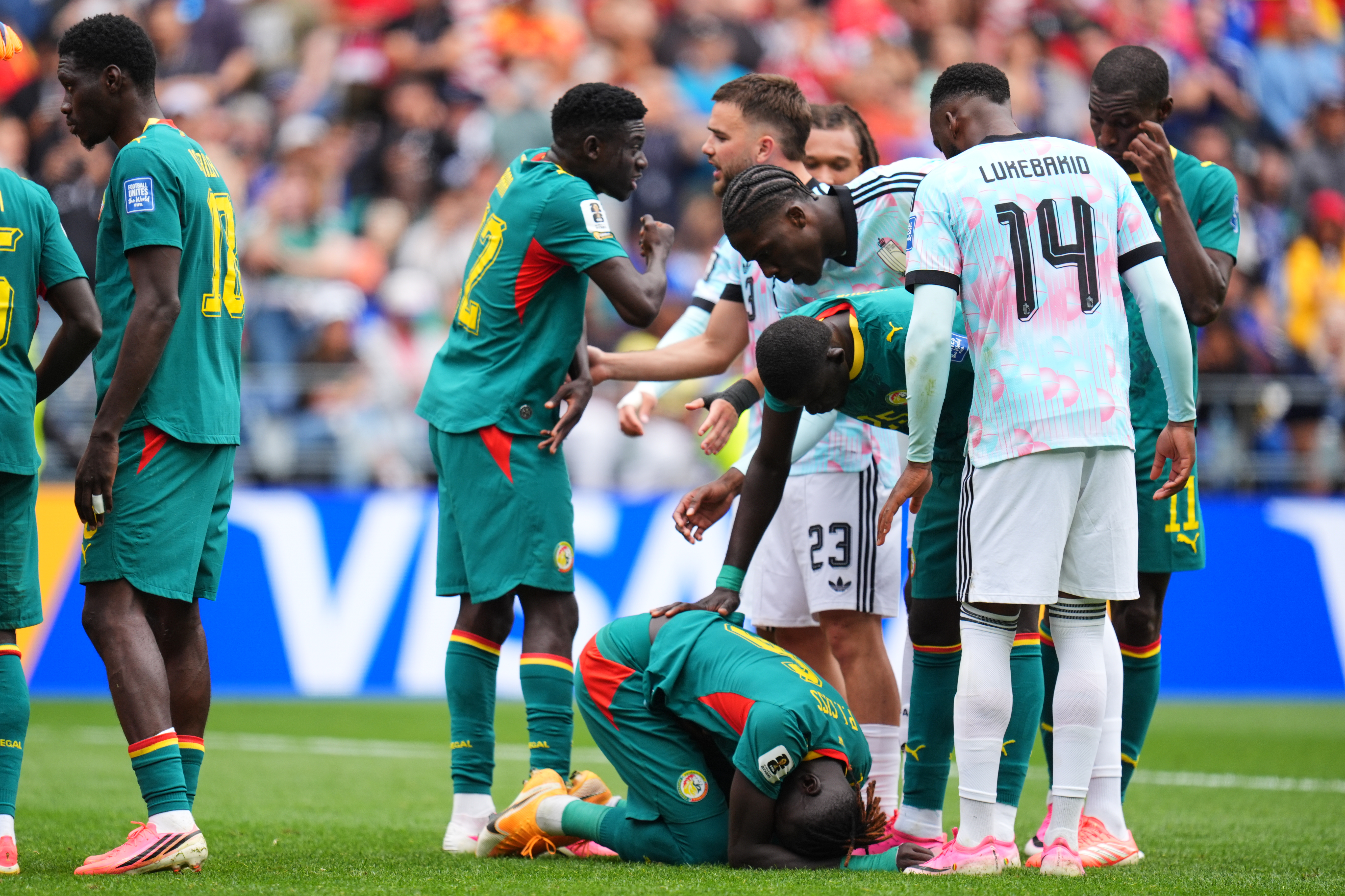 Senegal Belgium WCup Soccer