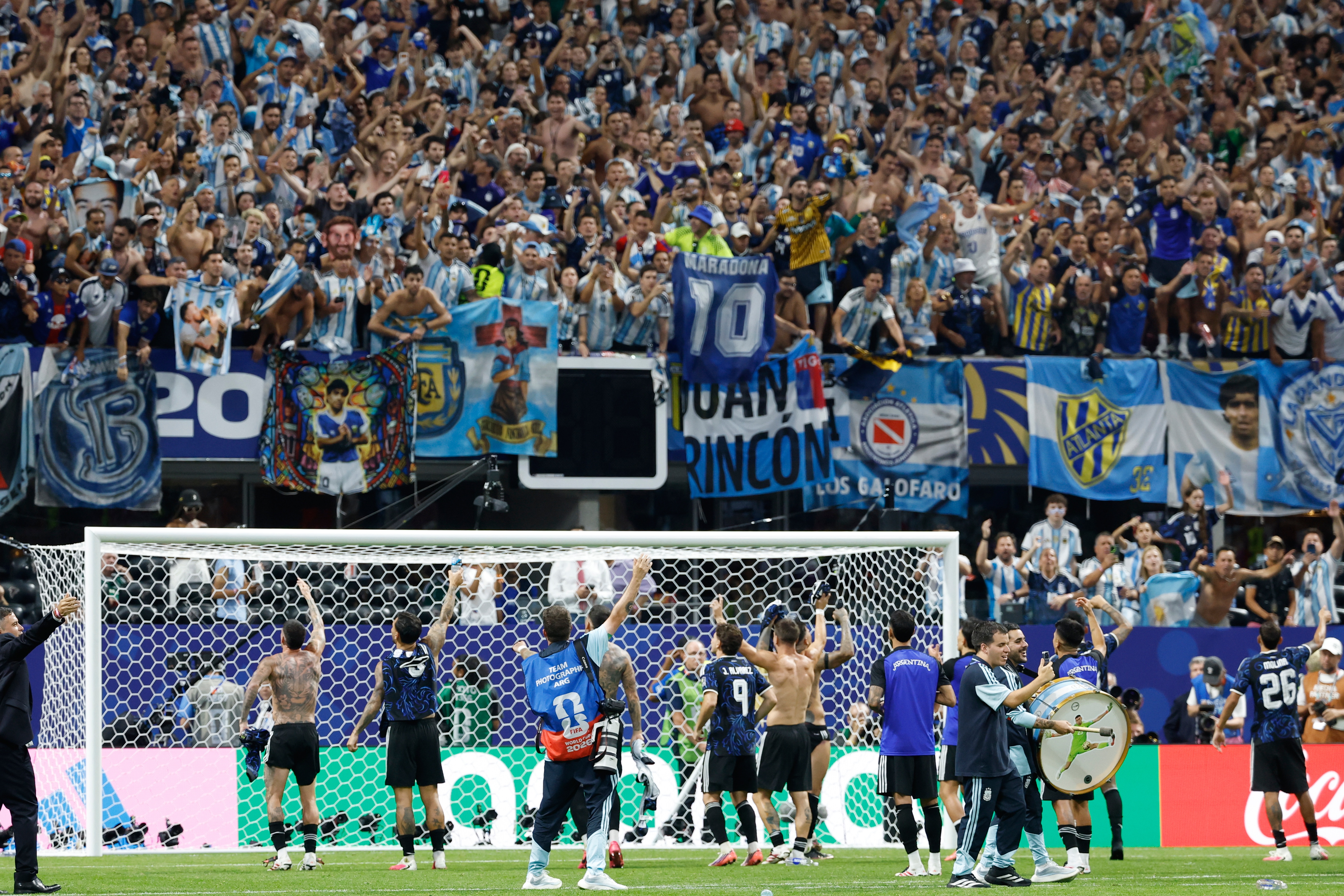 Messi's Argentina stun England in comeback to reach World Cup final