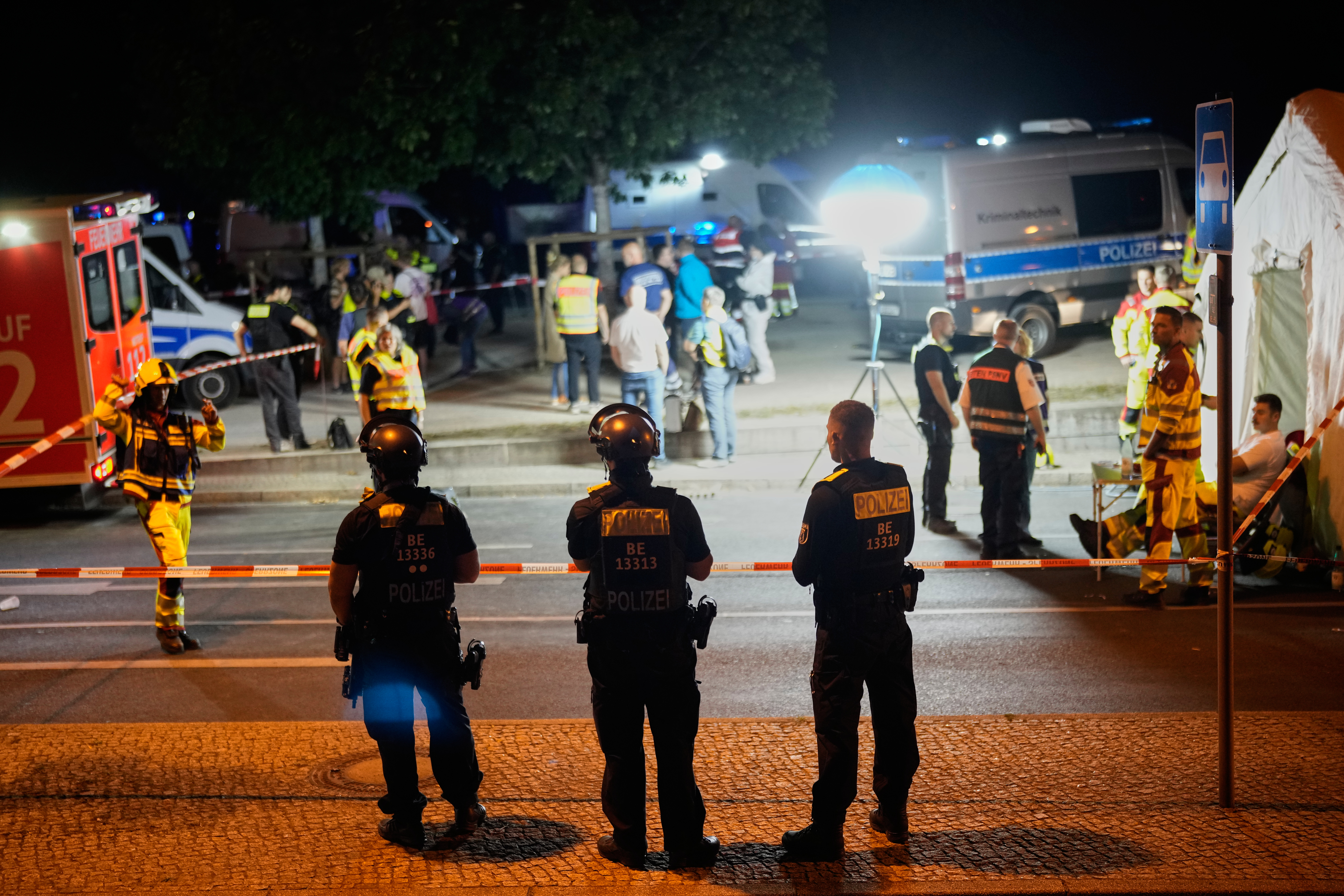 One dead, 16 injured as car slams into crowd at Berlin LGBTQ event