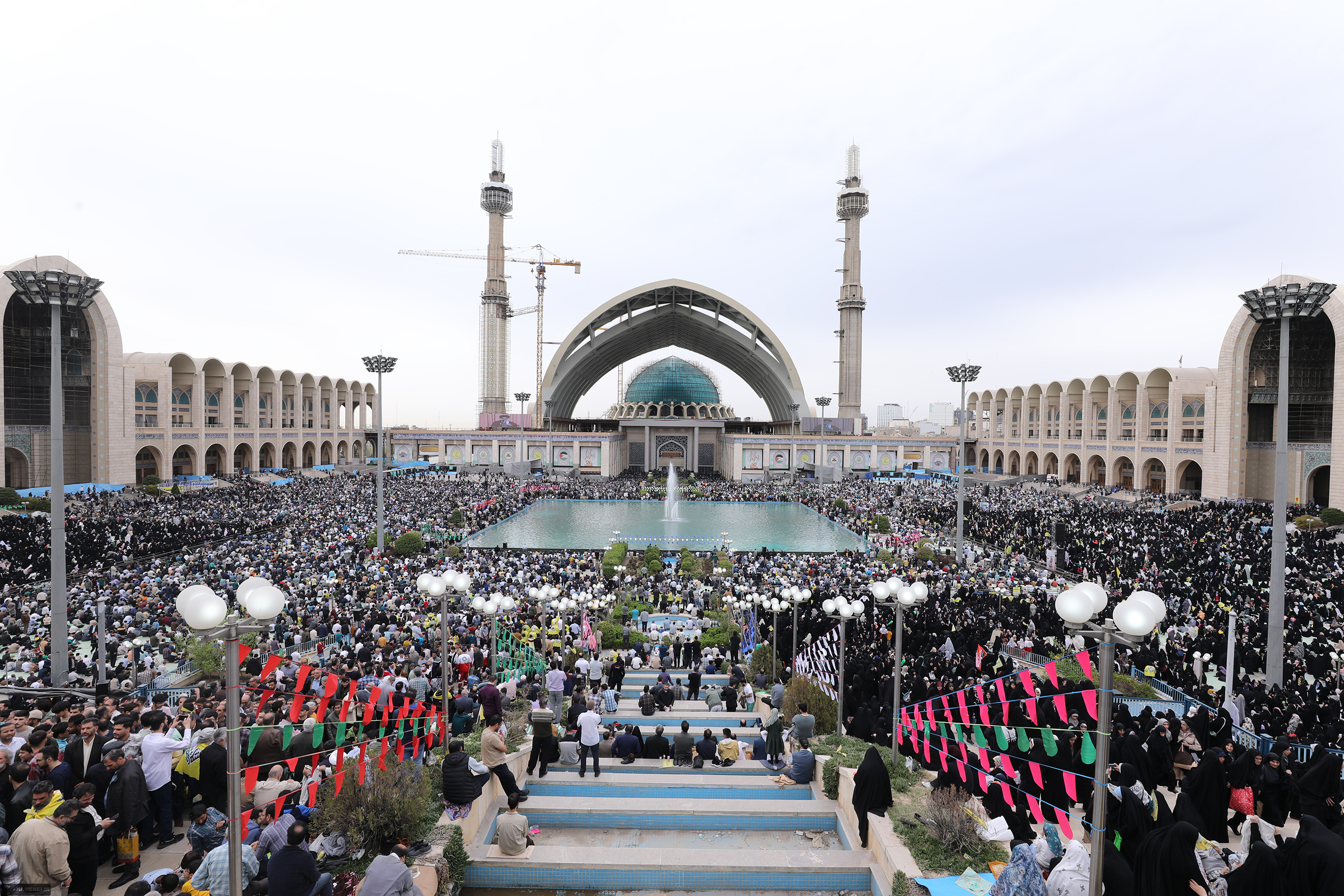 Eid al-Fitr at the Grand Mosalla of Tehran, in 2025 [Creative Commons]