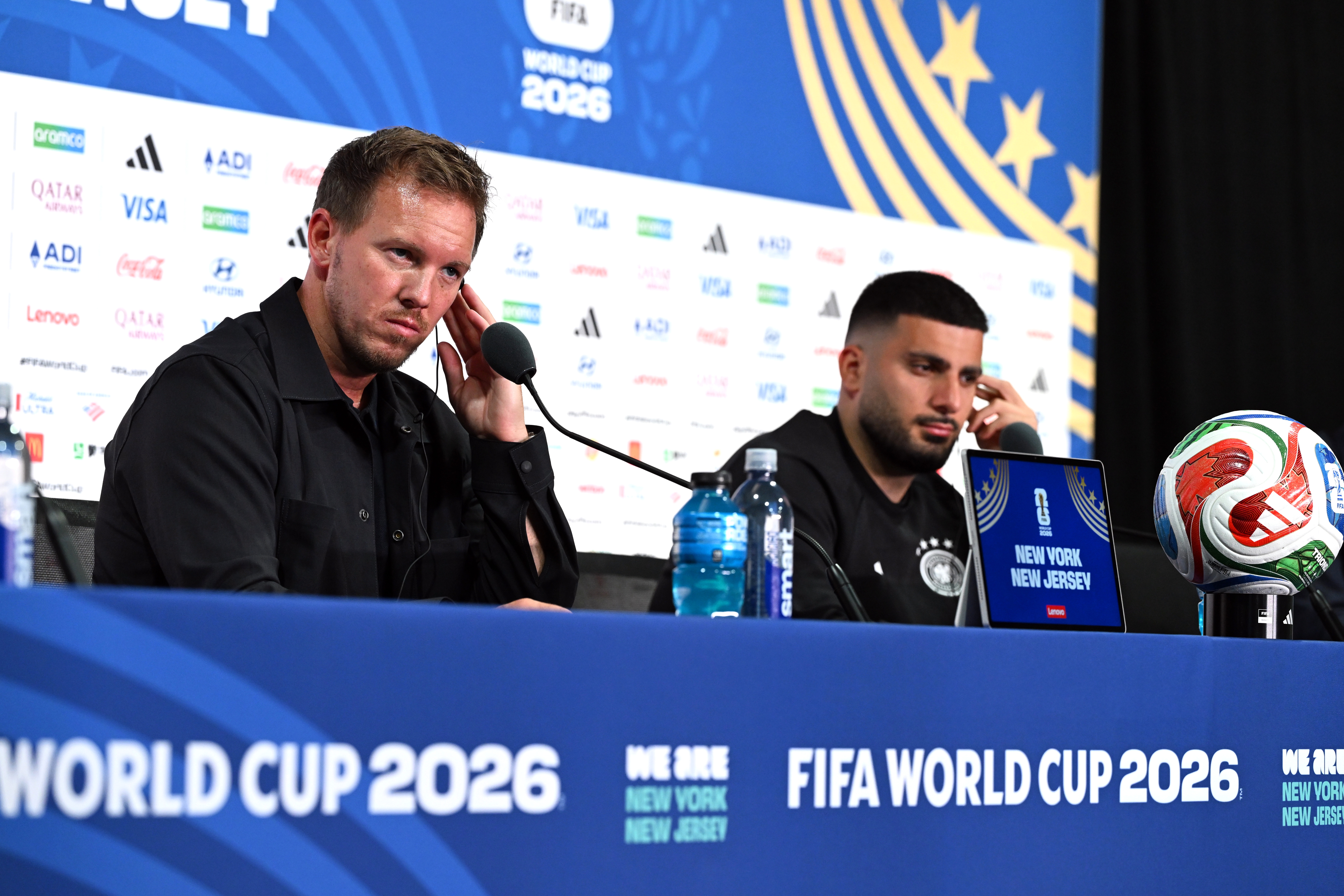 Julian Nagelsmann and Deniz Undav