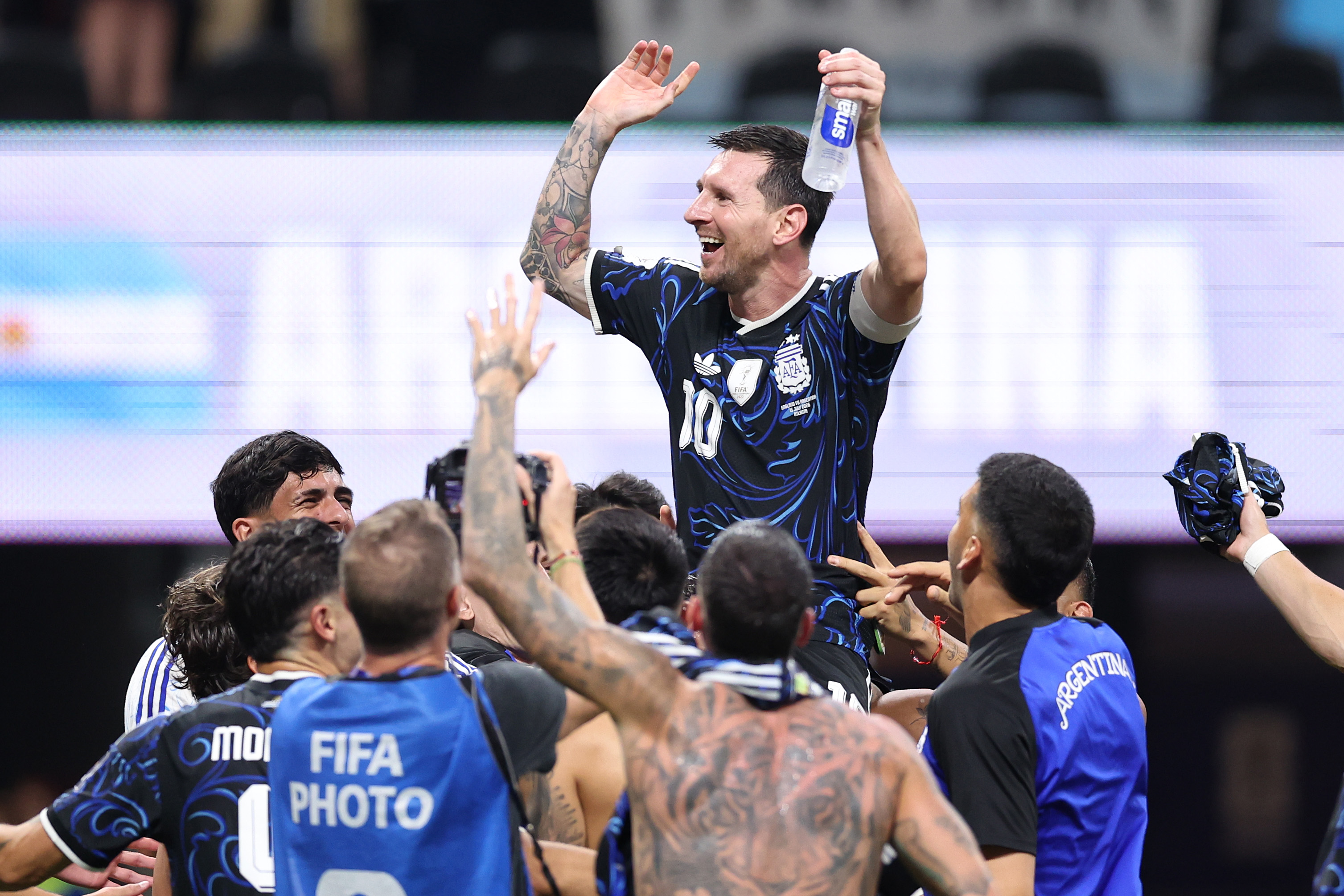 Messi's Argentina stun England in comeback to reach World Cup final