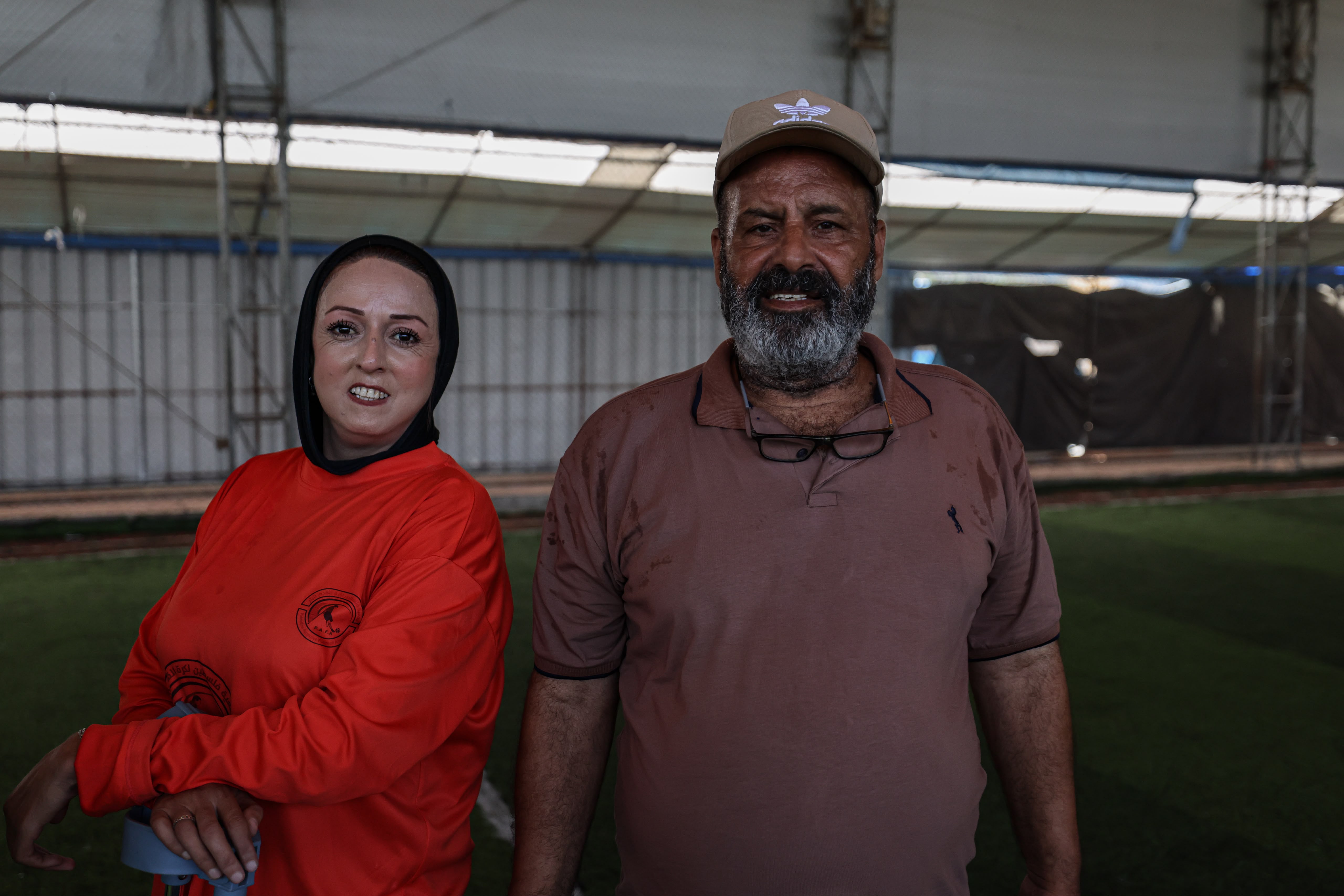 Kafah al-Fakhouri and Fouad Abu Ghalyon have played a key role in the team