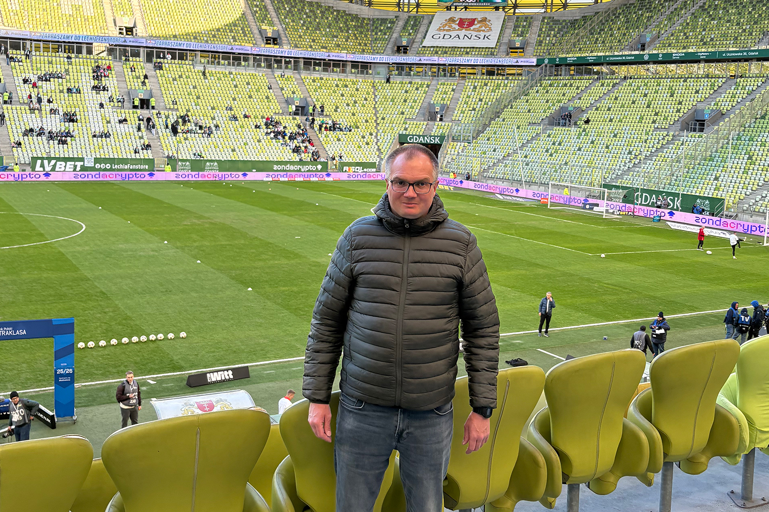 Mark Overall, a goalkeeping scout and coach, is impressed by Muslim players who can fast during Ramadan and compete [Courtesy of Mark Overall]
