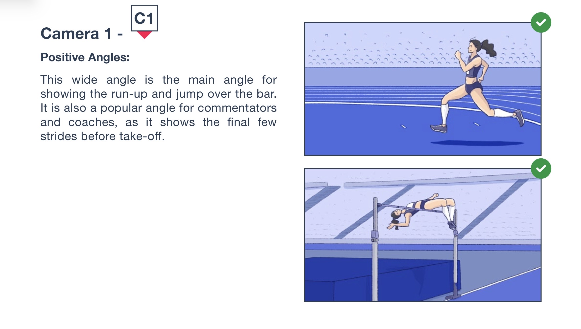 A screengrab from the recently issued guidelines from the European Broadcasting Union on respectful coverage of women’s sports [EBU Sports]