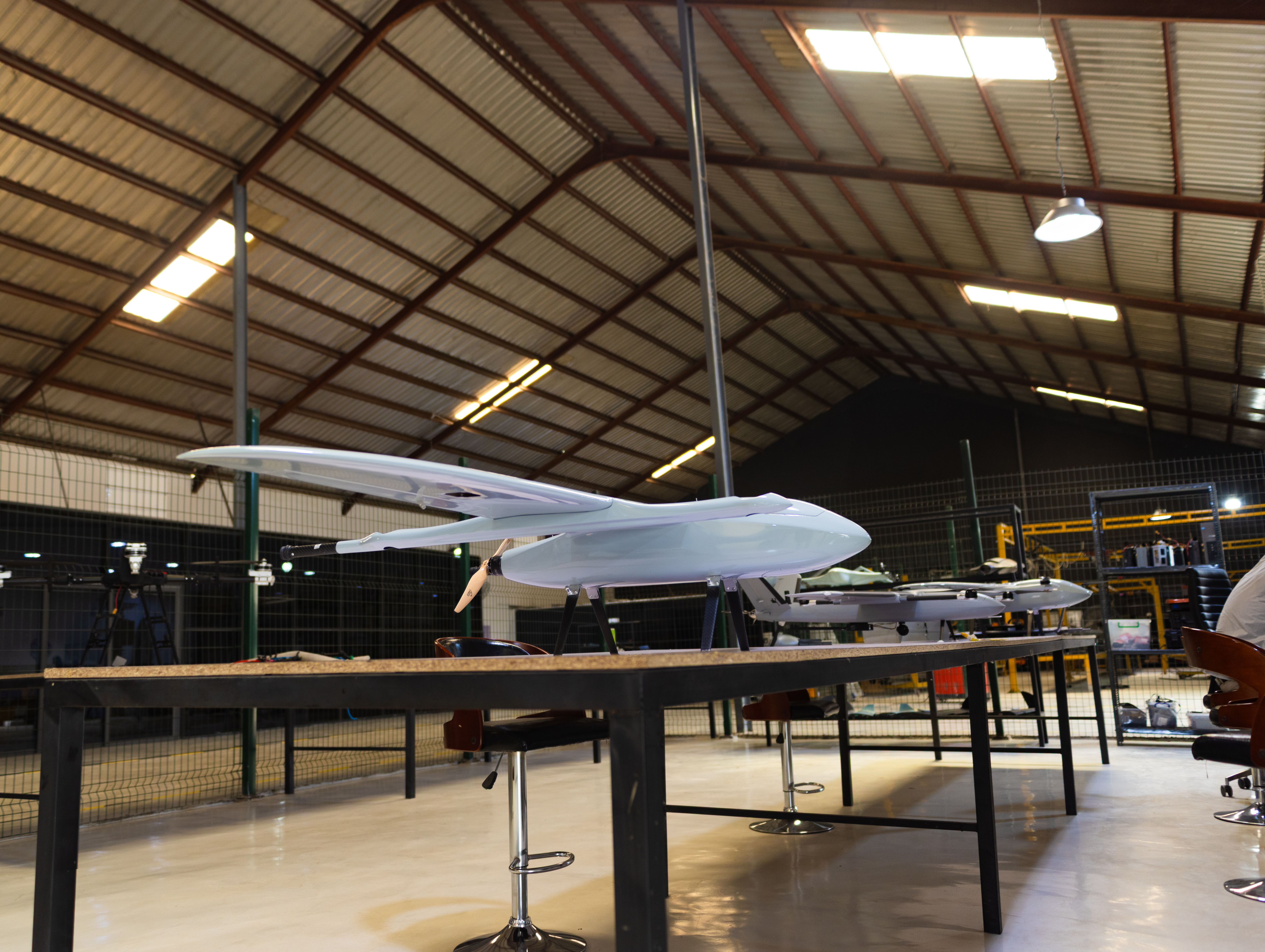 The Archer drone, developed by Terra Industries, is part of a new generation of locally manufactured military technology emerging across Africa [Courtesy of Terra Industries]