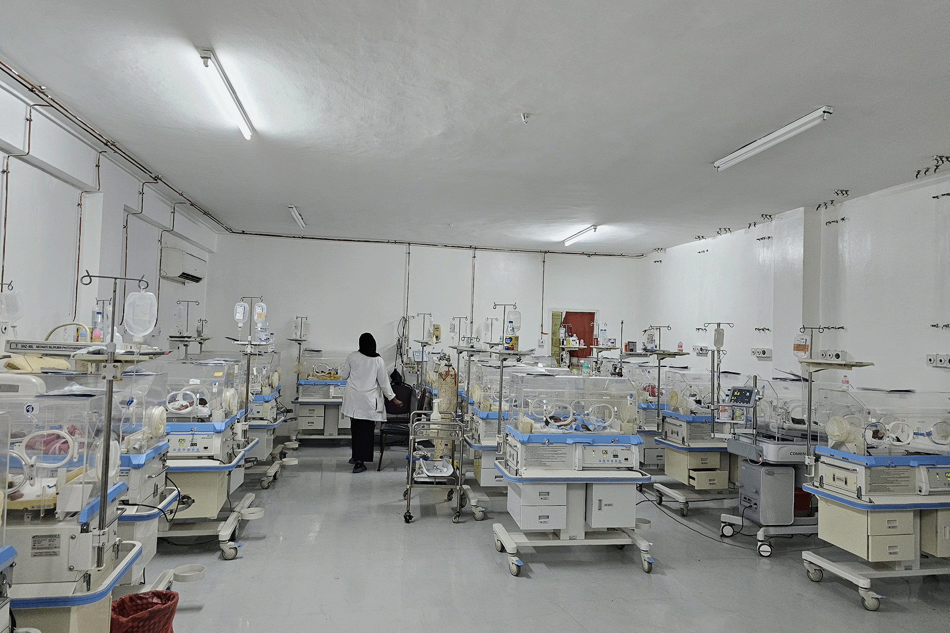 The Neonatal Department at Omdurman Maternity Hospital is the largest of its kind in Sudan [Mohammed Mirghani/Al Jazeera]