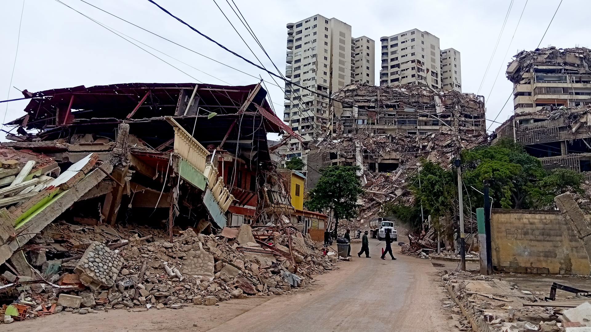 Buildings collapsed after Venezuela's June 24 earthquakes