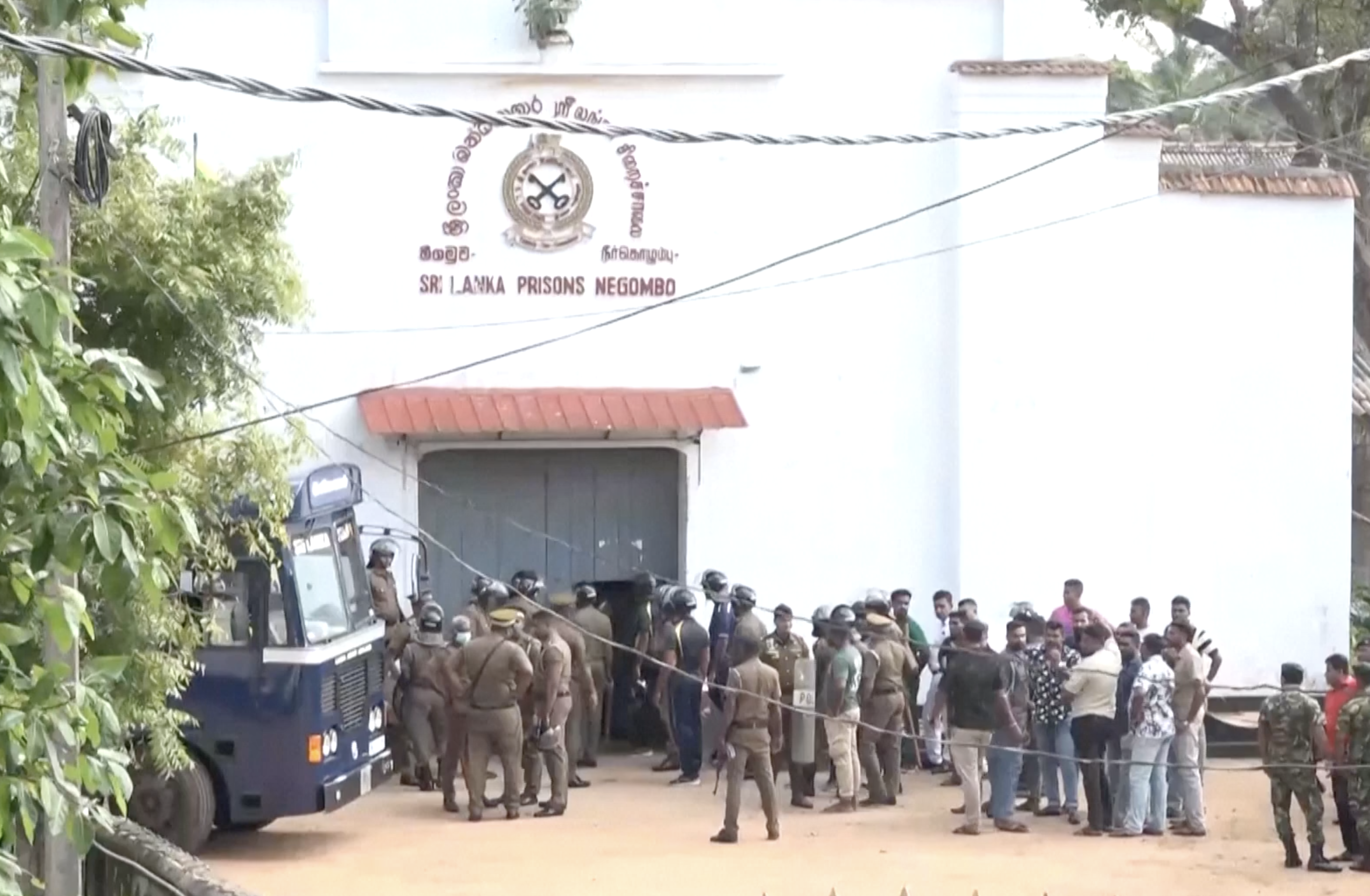 Clashes in Sri Lanka prison
