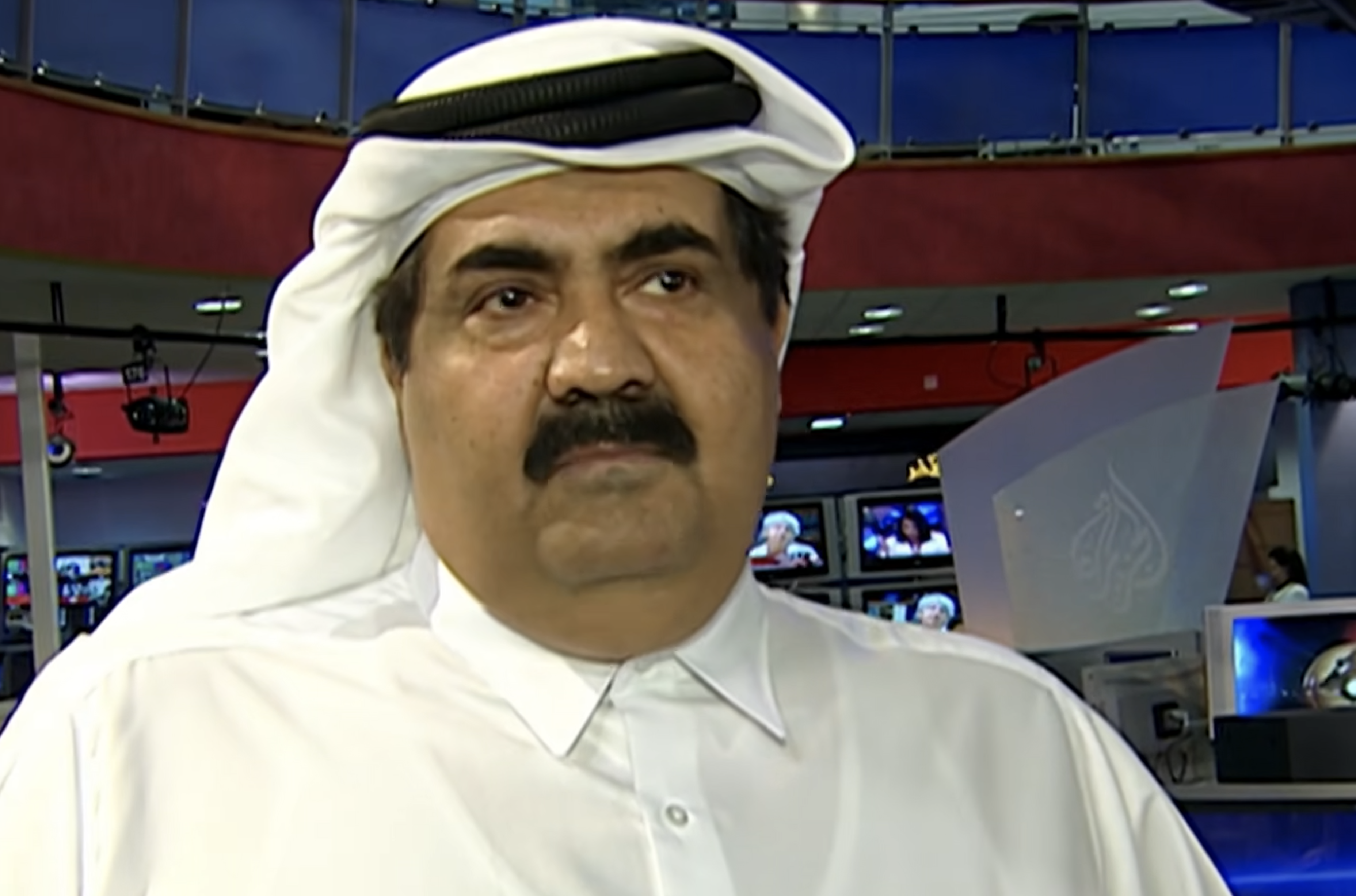 Hamad bin Khalifa was a shield for the network and those who worked for it, writes Ahmed Al Sheikh [Screengrab/Al Jazeera]