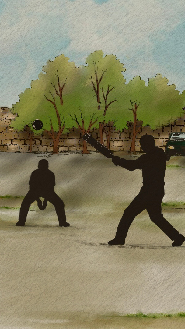 Before the conflict, migrant workers transformed the grounds of St Joseph Church into a lively cricket pitch. Today, the same space is filled with mattresses sheltering displaced families.