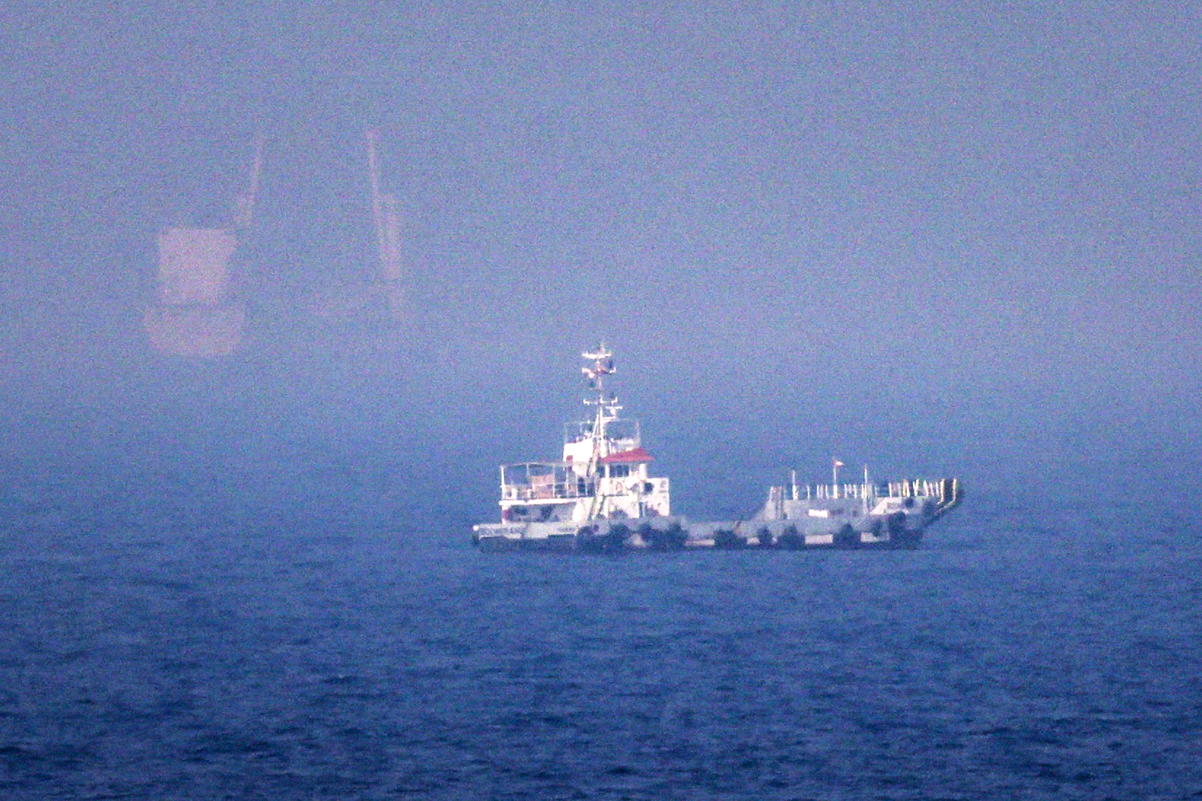 Ships in the distance