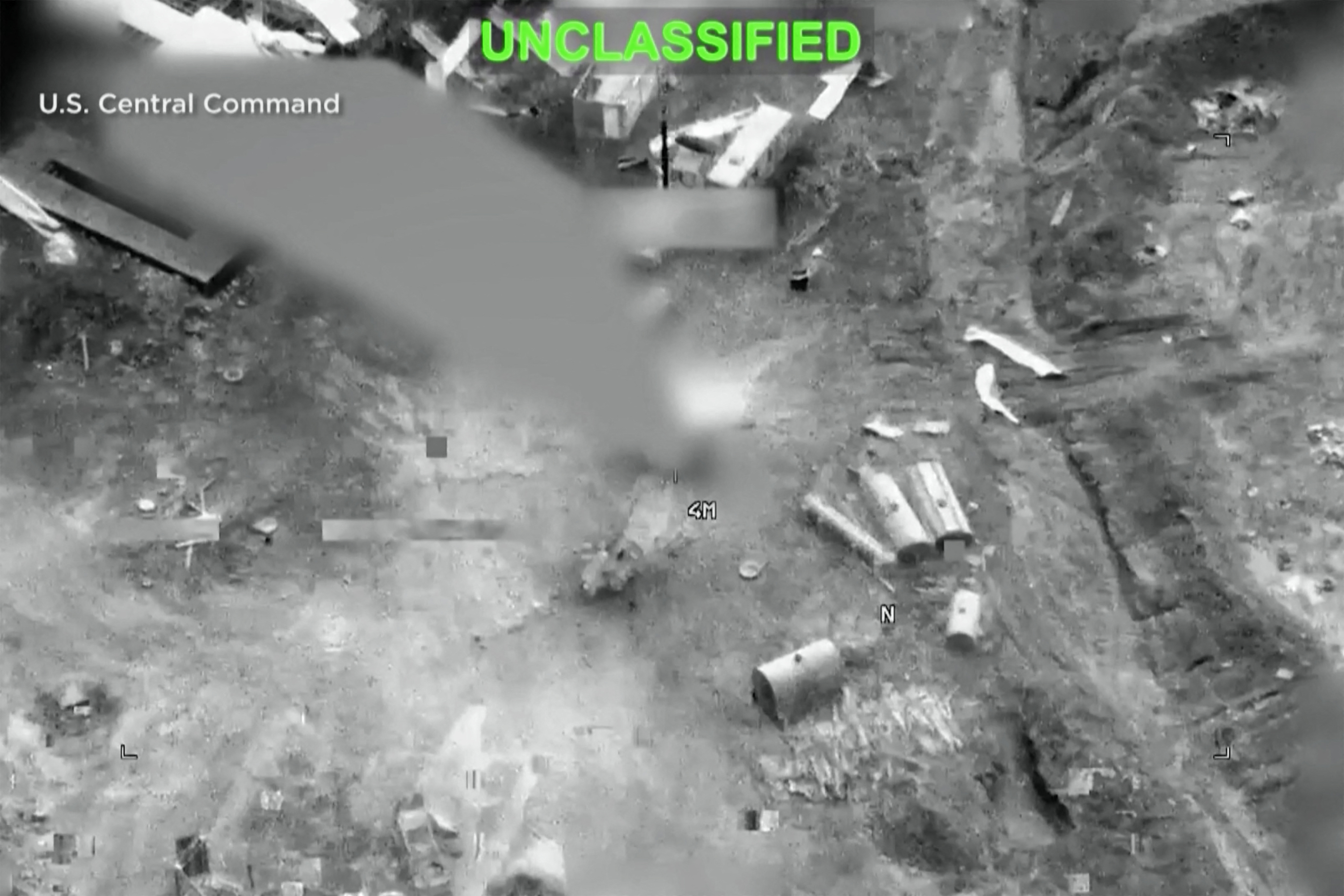 This screen grab made on July 23, 2026 from handout video footage released by the US Central Command (CENTCOM) on July 22, 2026 shows US forces launching what the military says are precision strikes against Iran for the twelth consecutive night.