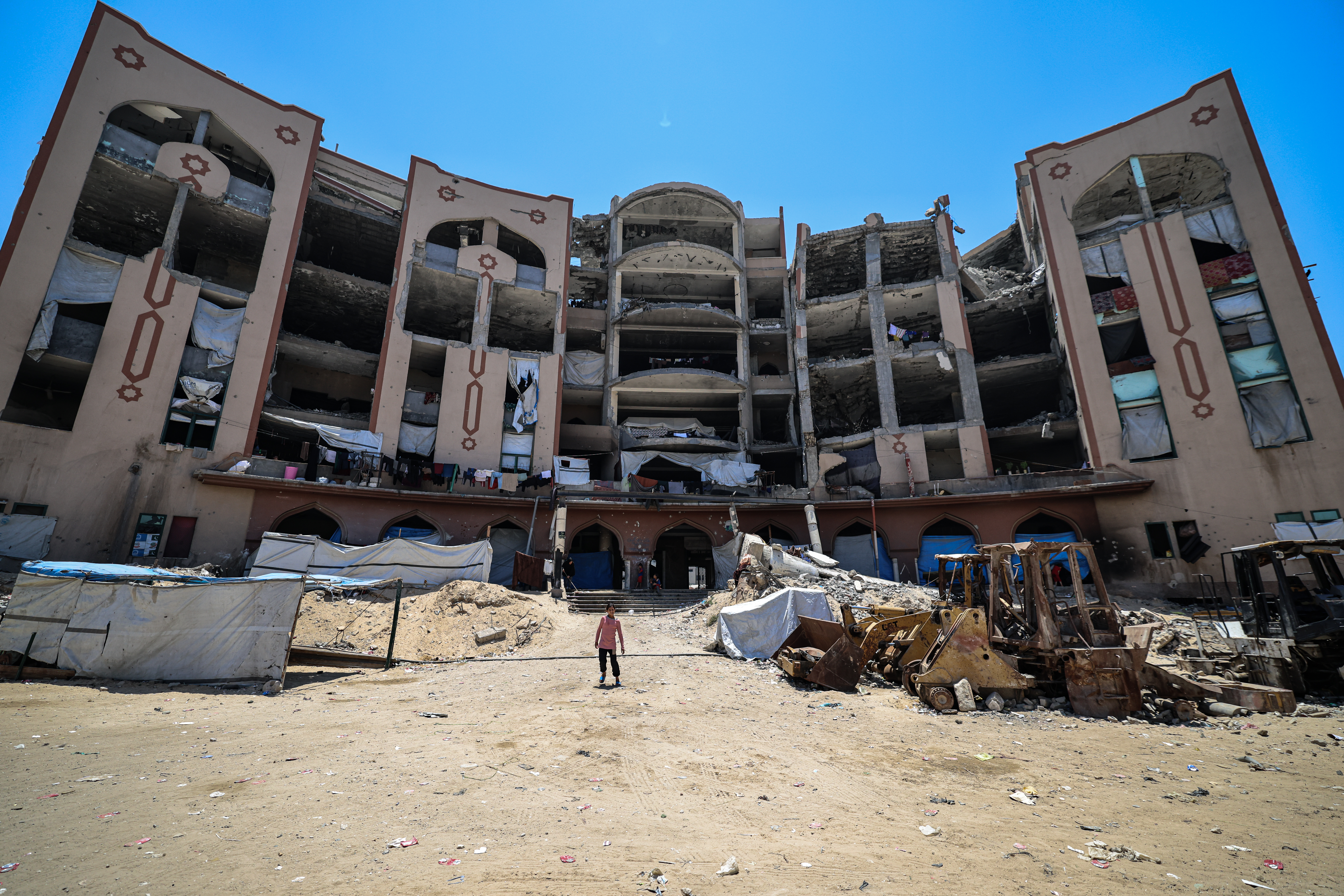 Islamic University of Gaza [Omar Asthawy/Al Jazeera]