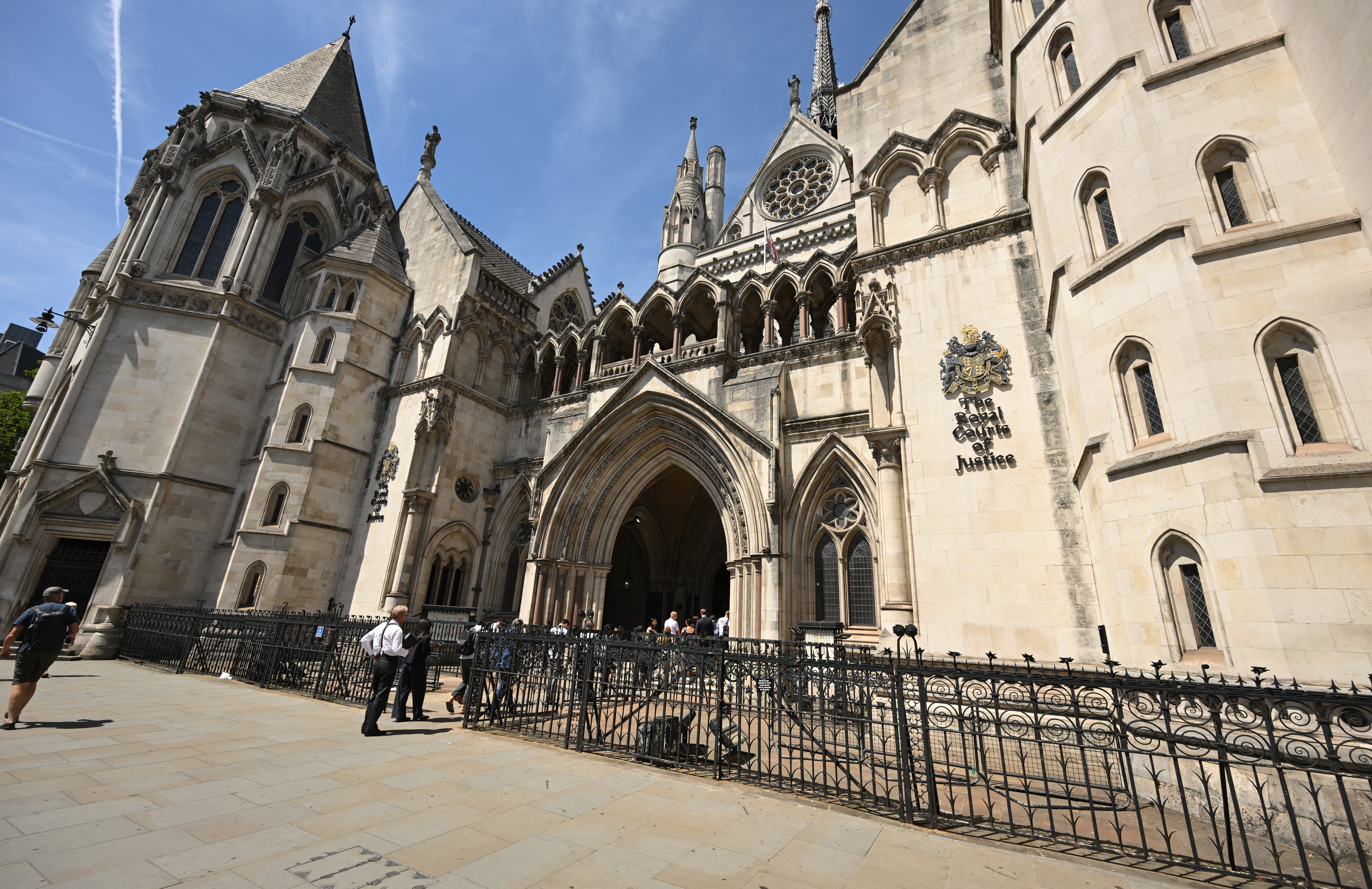 The Royal Courts of Justice High on July 07, 2026 in London, England. (Photo by Jeff Spicer/Getty)