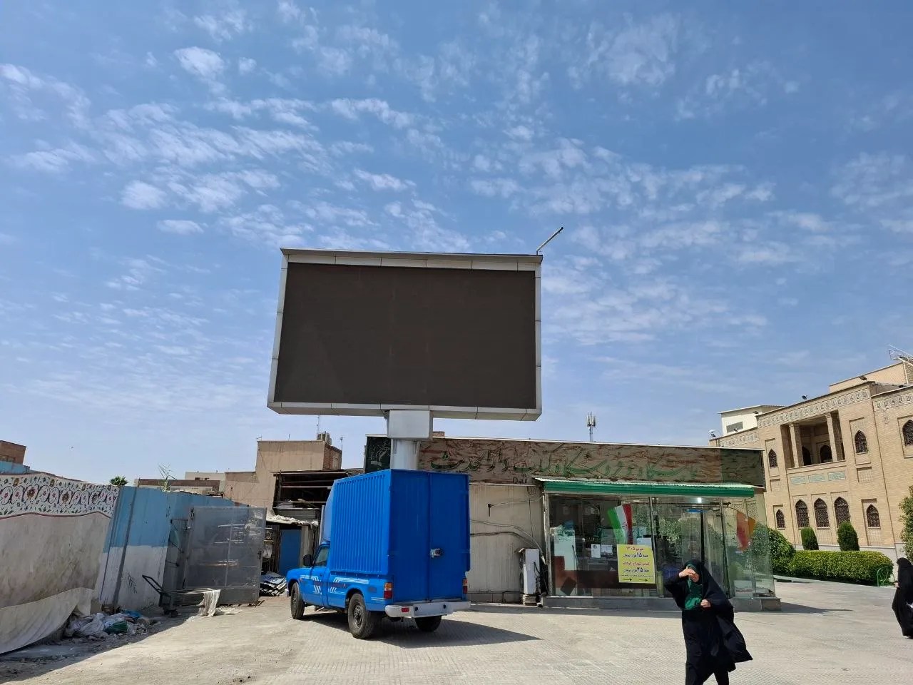 Massive digital billboards and urban screens sit completely dark across Tehran as the overstretched national grid struggles to meet basic demand. [Rasol Alhaei/Al Jazeera]
