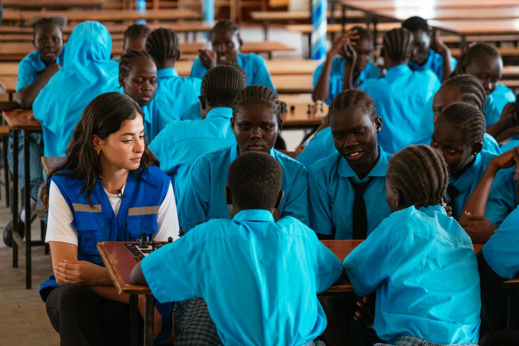 &lsquo;Protection is not only about surviving the journey. It is about giving people the opportunity to rebuild their lives afterwards,&rsquo; writes Yusra Mardini. [Courtesy of Yusra Mardini/UNHCR]